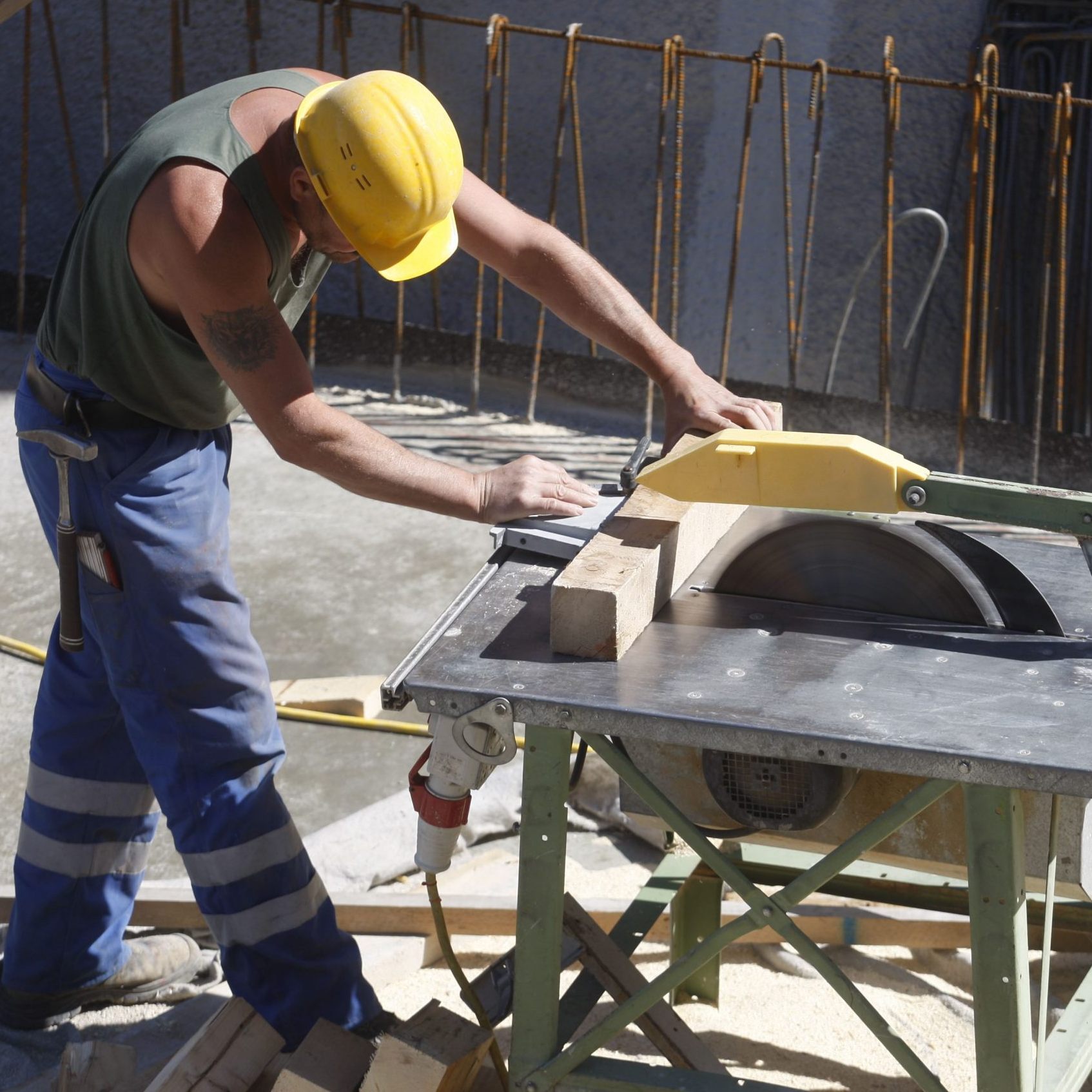 Beschäftigte am Bau erhalten um 2,7 Prozent mehr Geld.