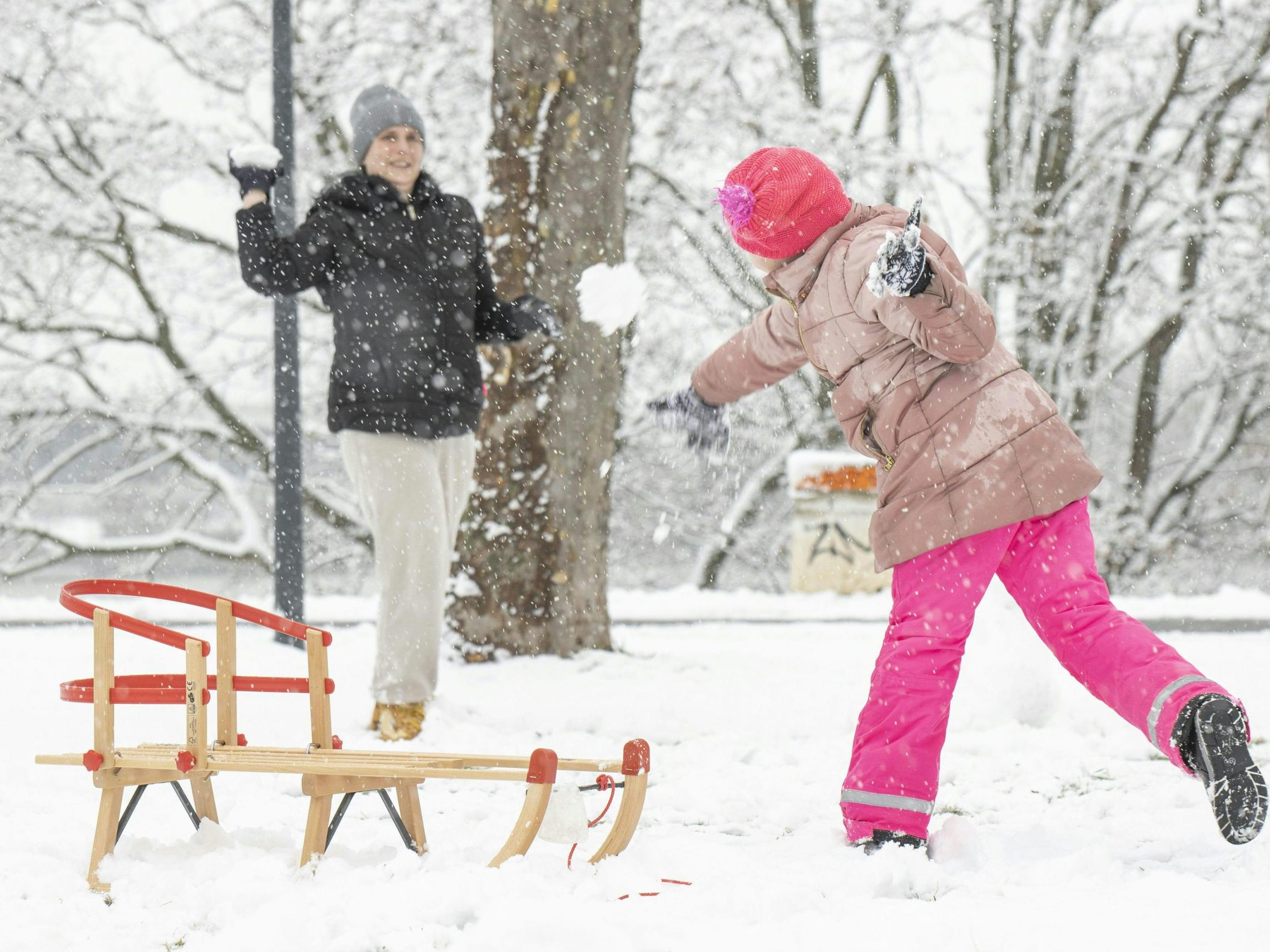Besonders der Norden und der Osten werden von Schnee bedeckt sein.