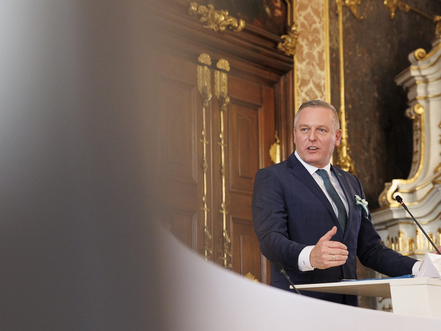 Die Steiermark ist eines der Bundesländer mit FPÖ-Regierungsbeteiligung (im Bild: der dortige Landeshauptmann Mario Kunasek). Folgt auch das Burgenland nach der Wahl 2025?