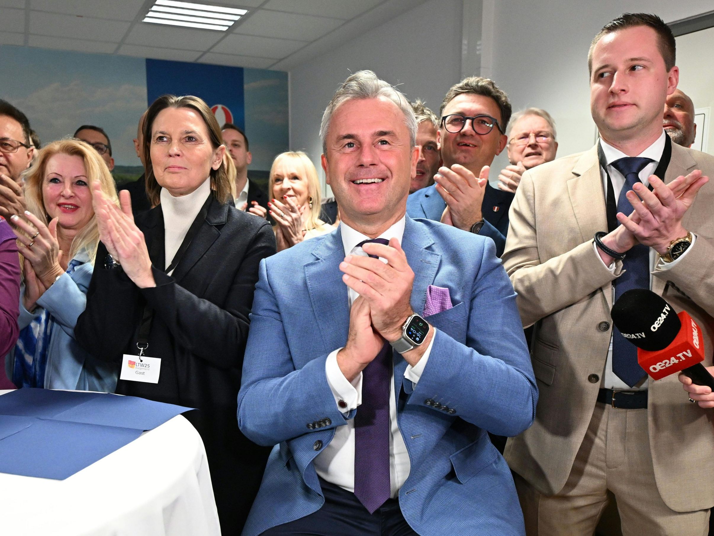 Die FPÖ kam bei der Burgenland-Wahl auf ungefähr 45.000 Stimmen.