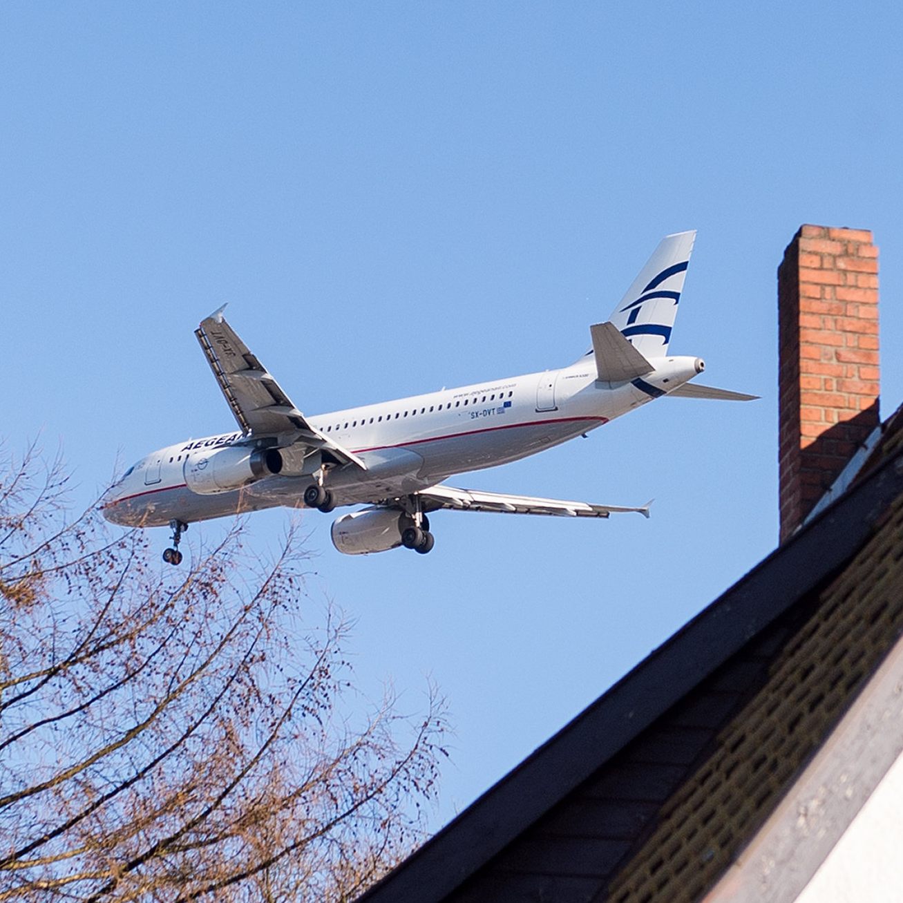 Stetiger Fluglärm schädigt die Gesundheit.