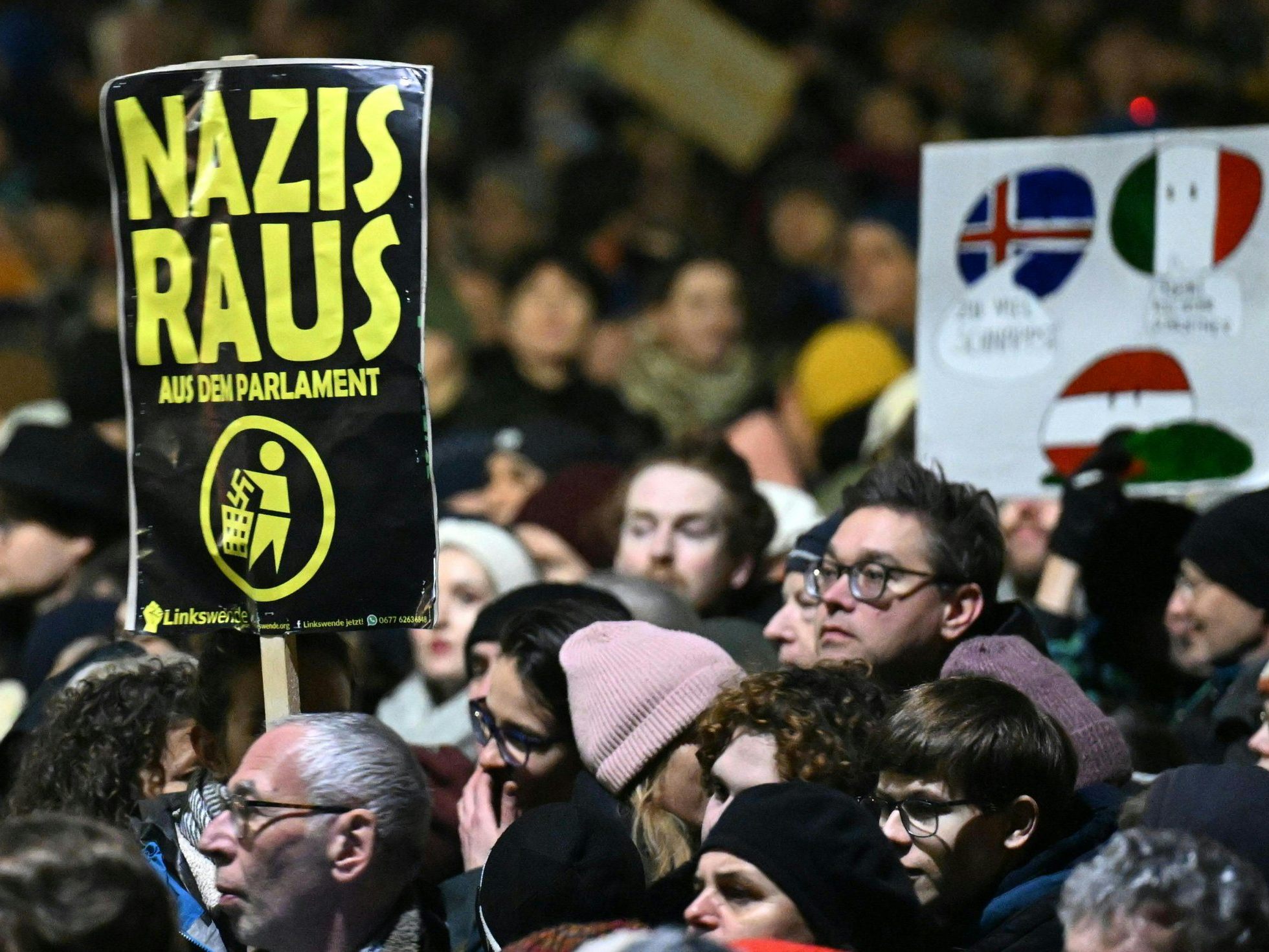 Die Regierungsverhandlungen werden wohl das Demo-Geschehen in Wien beeinflussen.