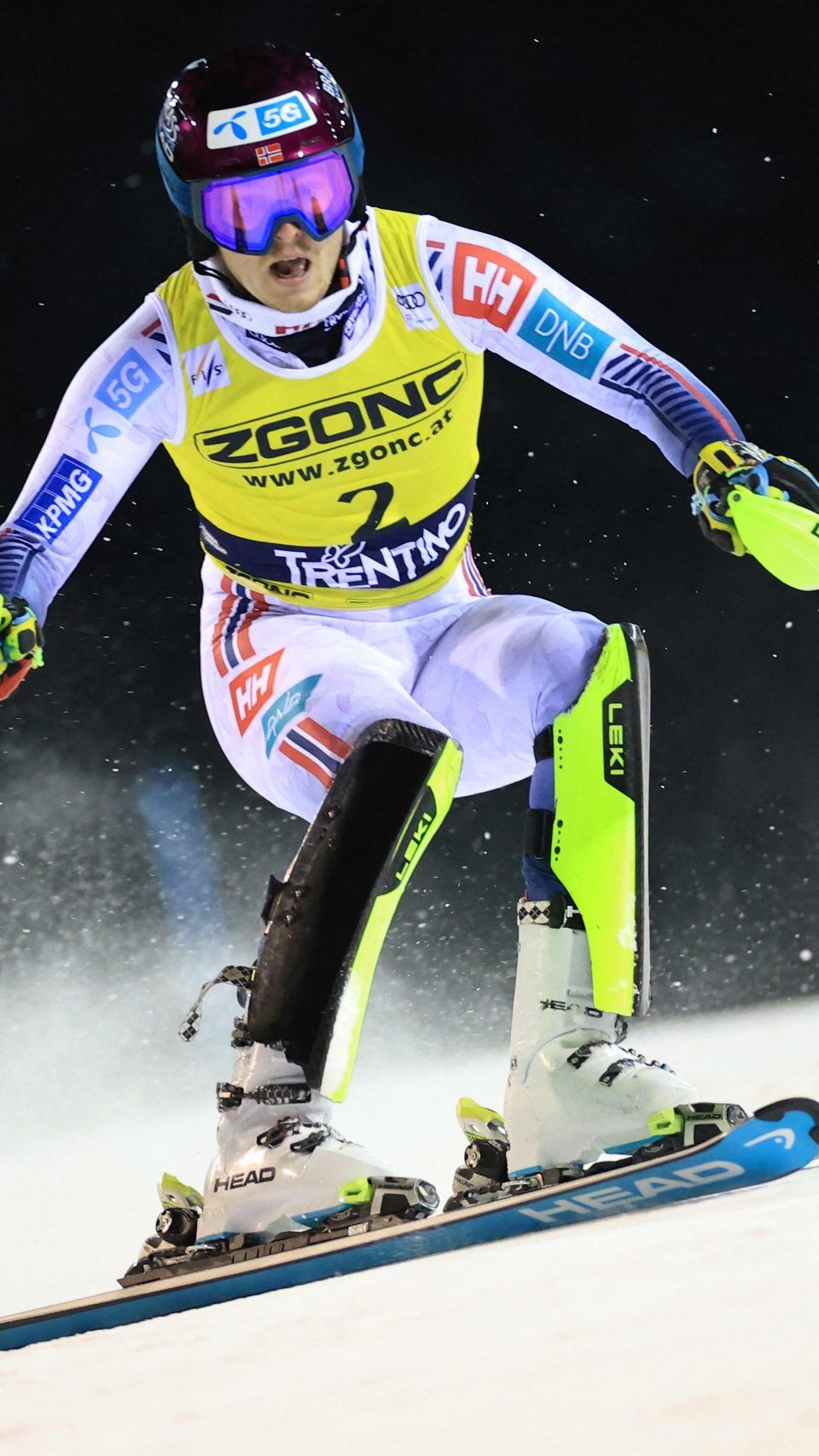 McGrath führt nach dem ersten Durchgang in Madonna di Campiglio.