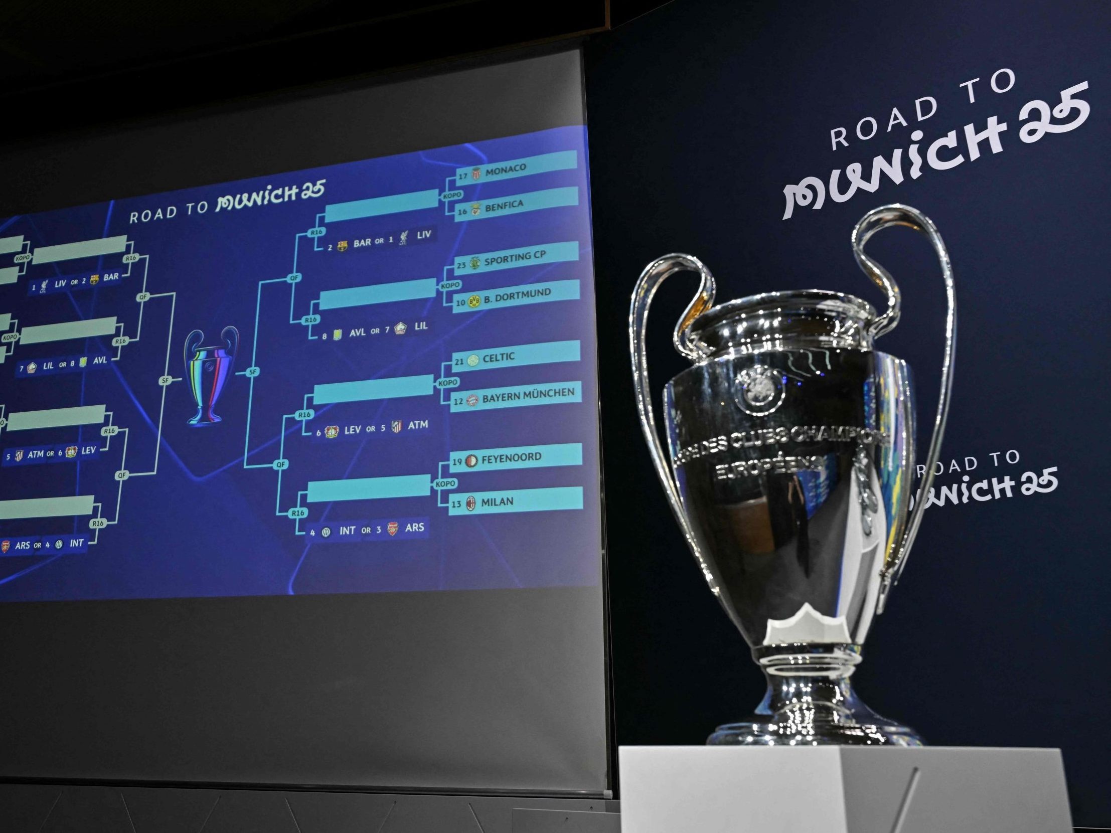 Real Madrid kriegt es mit City zu tun, während Bayern (mal wieder) Losglück hat. Real Madrid kriegt es mit City zu tun, während Bayern (mal wieder) Losglück hat.