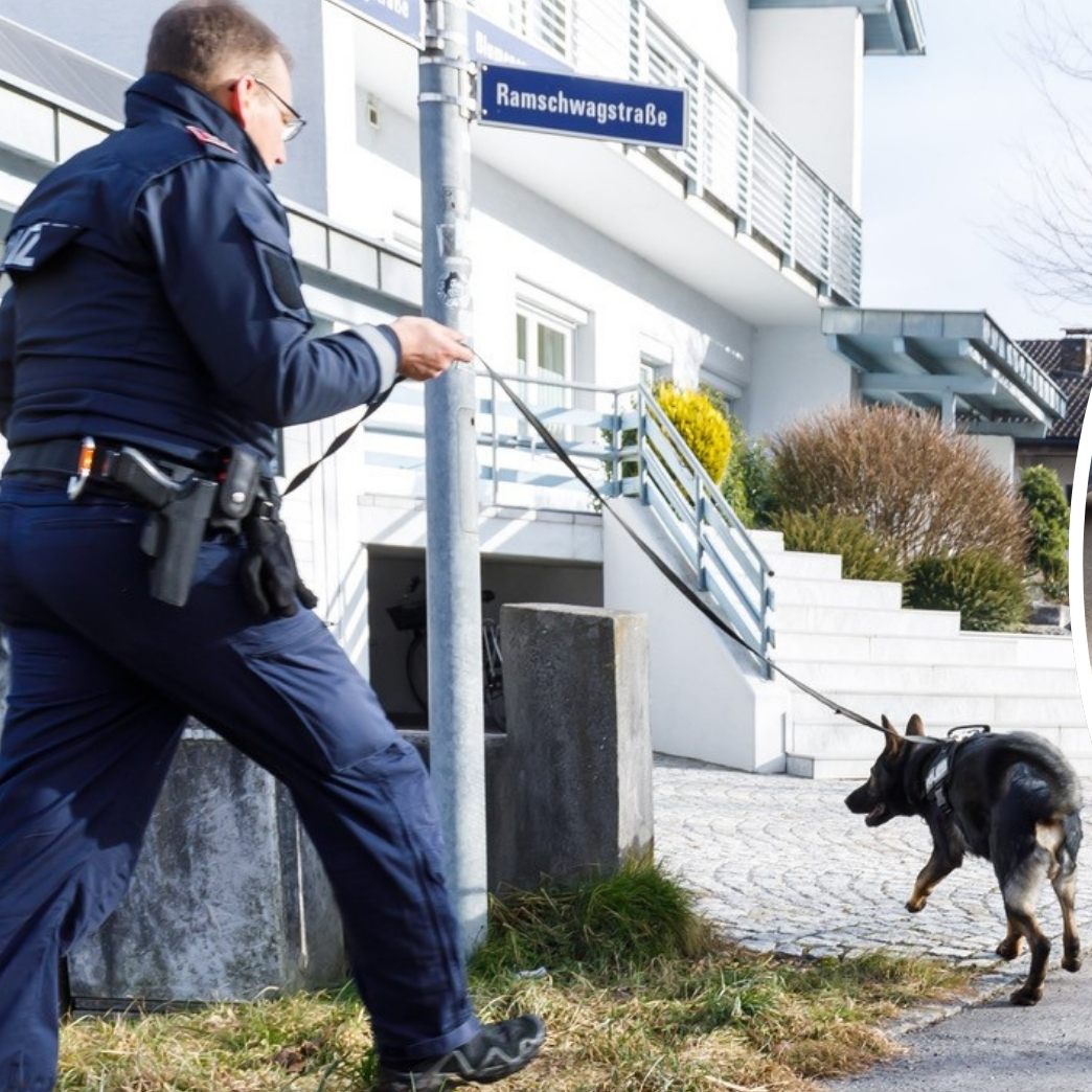 Die Polizei leitet sofort eine Fahndung nach den beiden Verdächtigen ein.