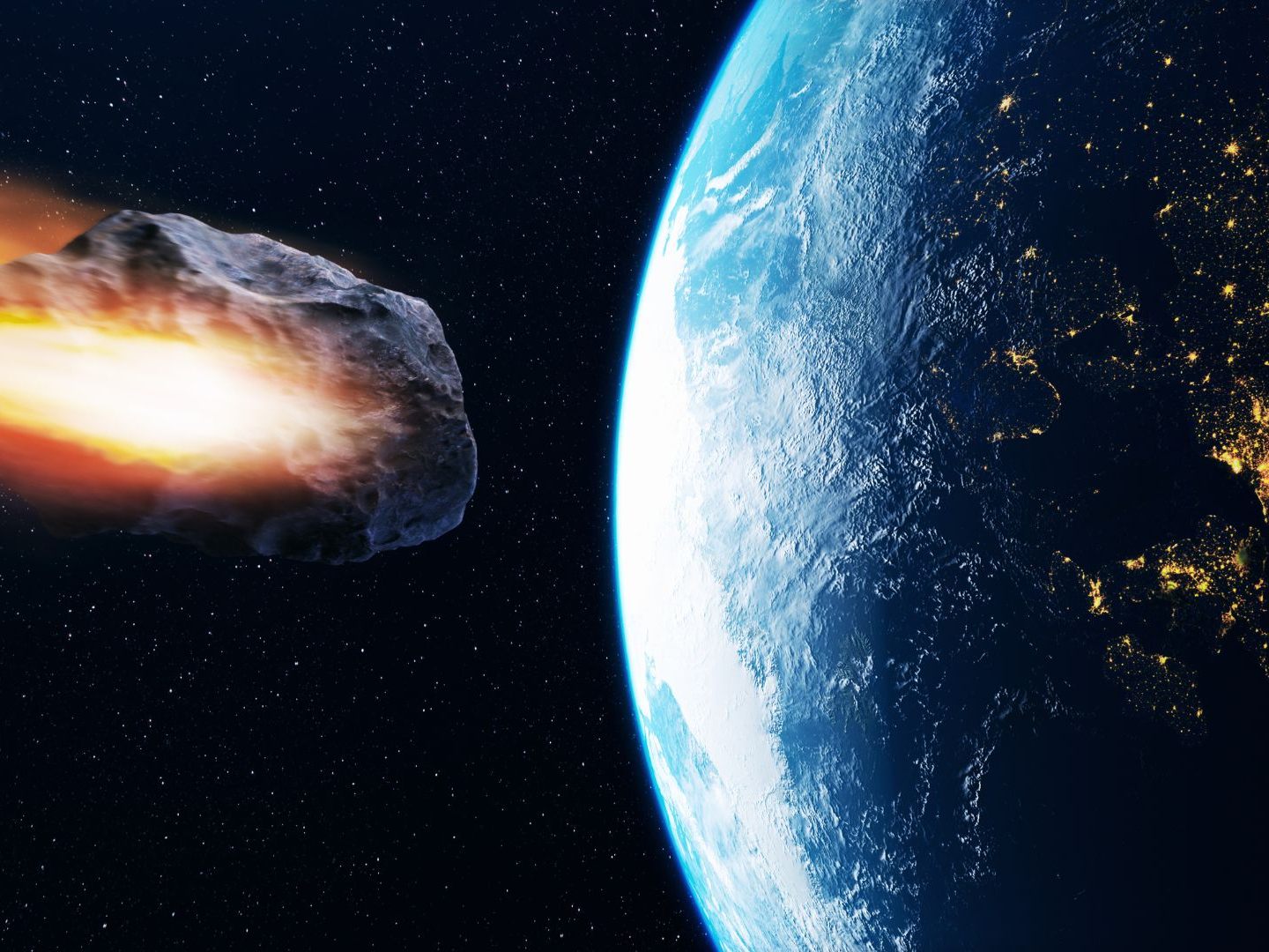 Der Asteroid "2024 YR4" steht unter Beobachtung. Der Asteroid "2024 YR4" steht unter Beobachtung.