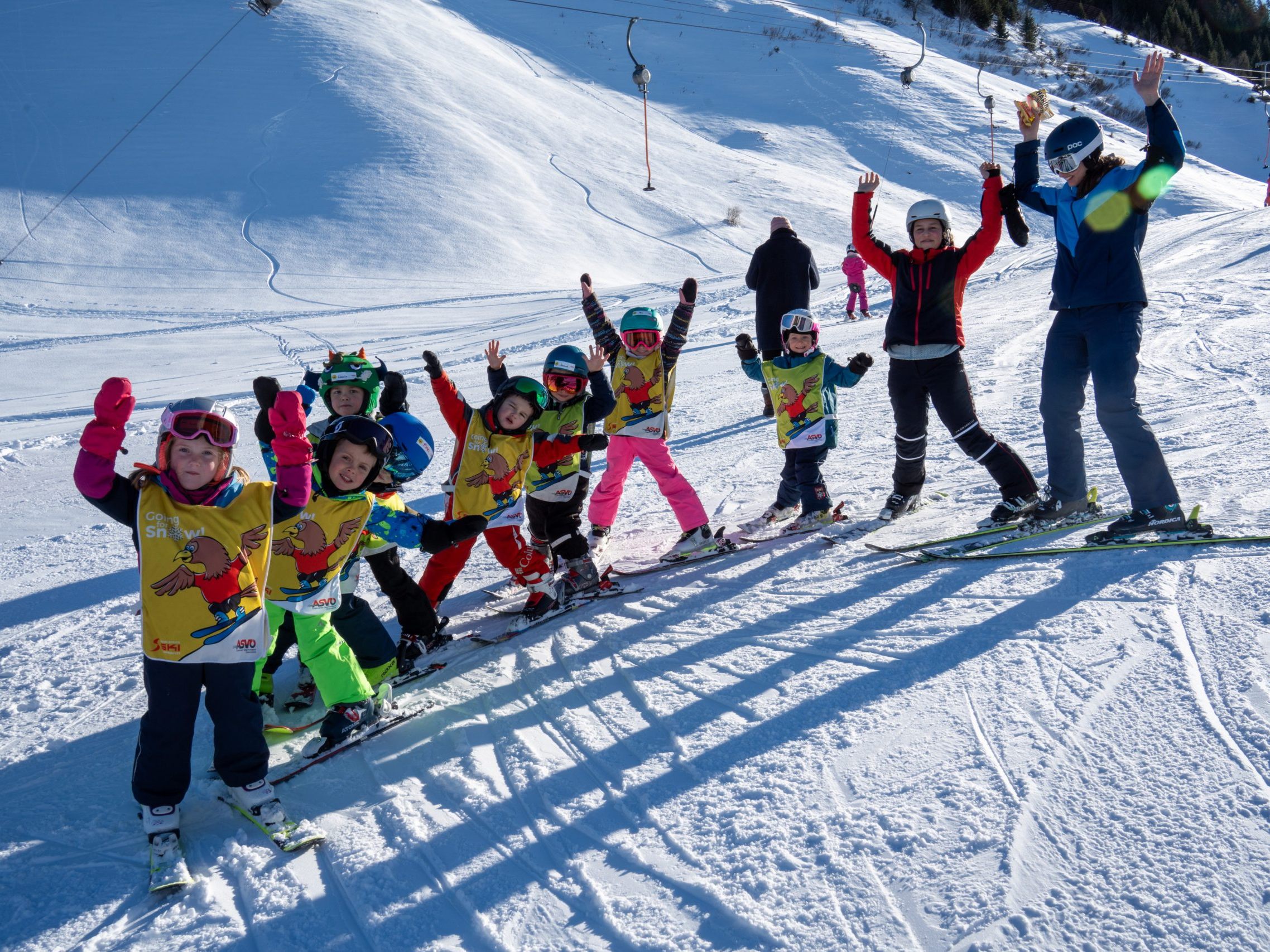 Kinderschikurs 2024 des WSV Übersaxen
