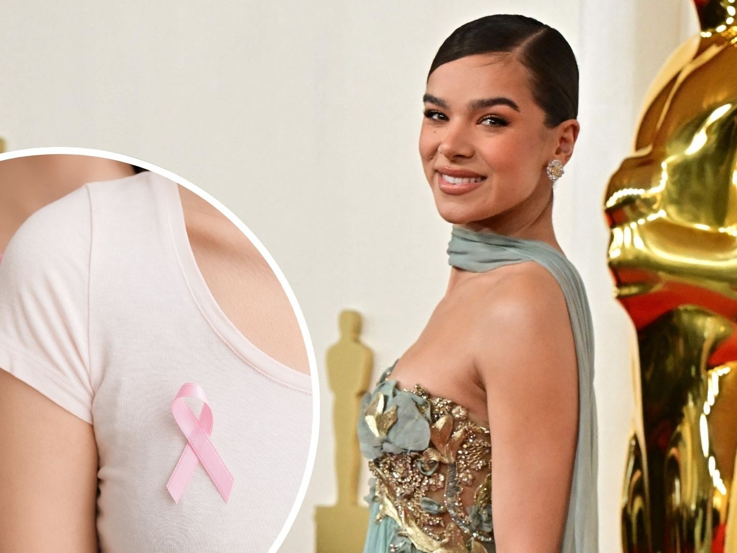 Die US-Schauspielerin Hailee Steinfeld bei der 96. Oscar-Verleihung in Hollywood.