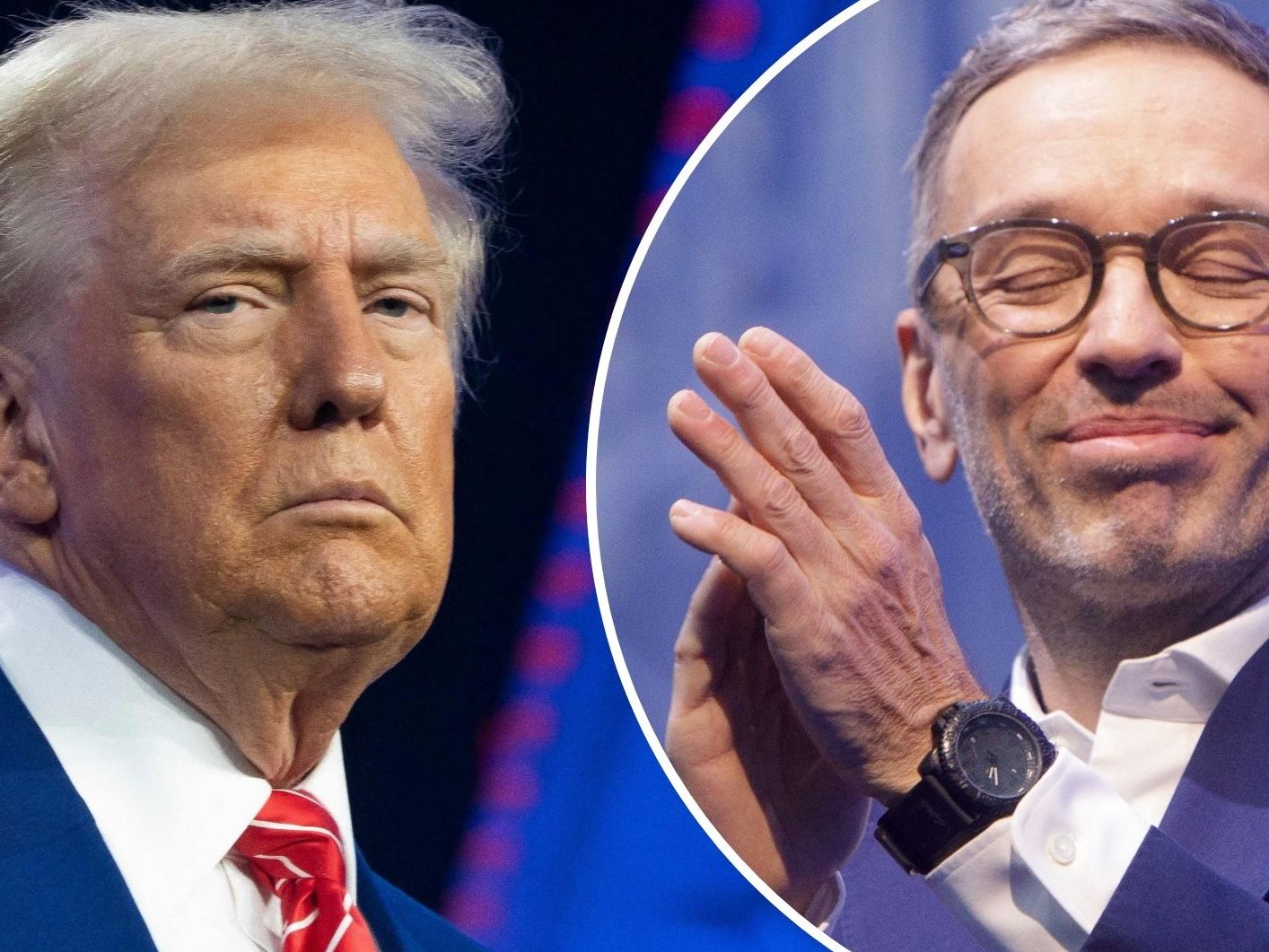 Kickl lehnt die Einladung von Donald trump ab.