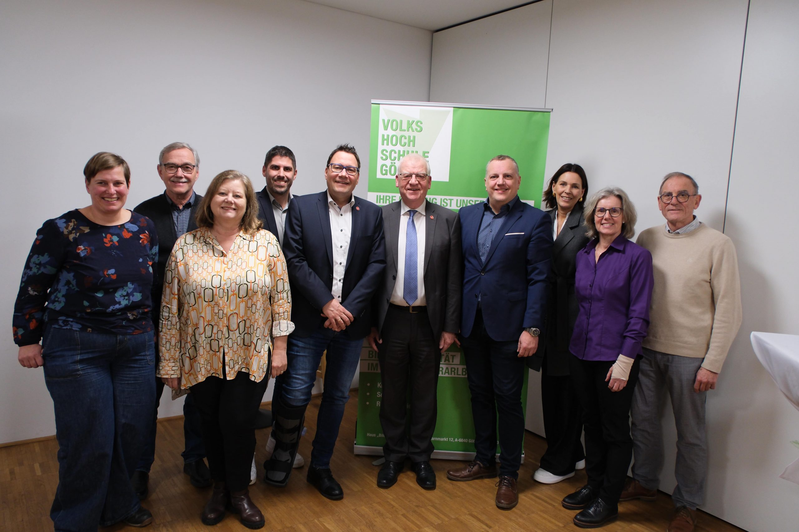 - Vorstand: vlnr.: Anges Steininger, Thomas Heinzle, Evi Friedrichs, Bastian Kresser, Stefan Fischnaller, Wolfgang Türtscher, Christoph Längle, Christine Wiesenegger, Gabriele Hoch, Reinhard Rüf - Vorstand: vlnr.: Anges Steininger, Thomas Heinzle, Evi Friedrichs, Bastian Kresser, Stefan Fischnaller, Wolfgang Türtscher, Christoph Längle, Christine Wiesenegger, Gabriele Hoch, Reinhard Rüf