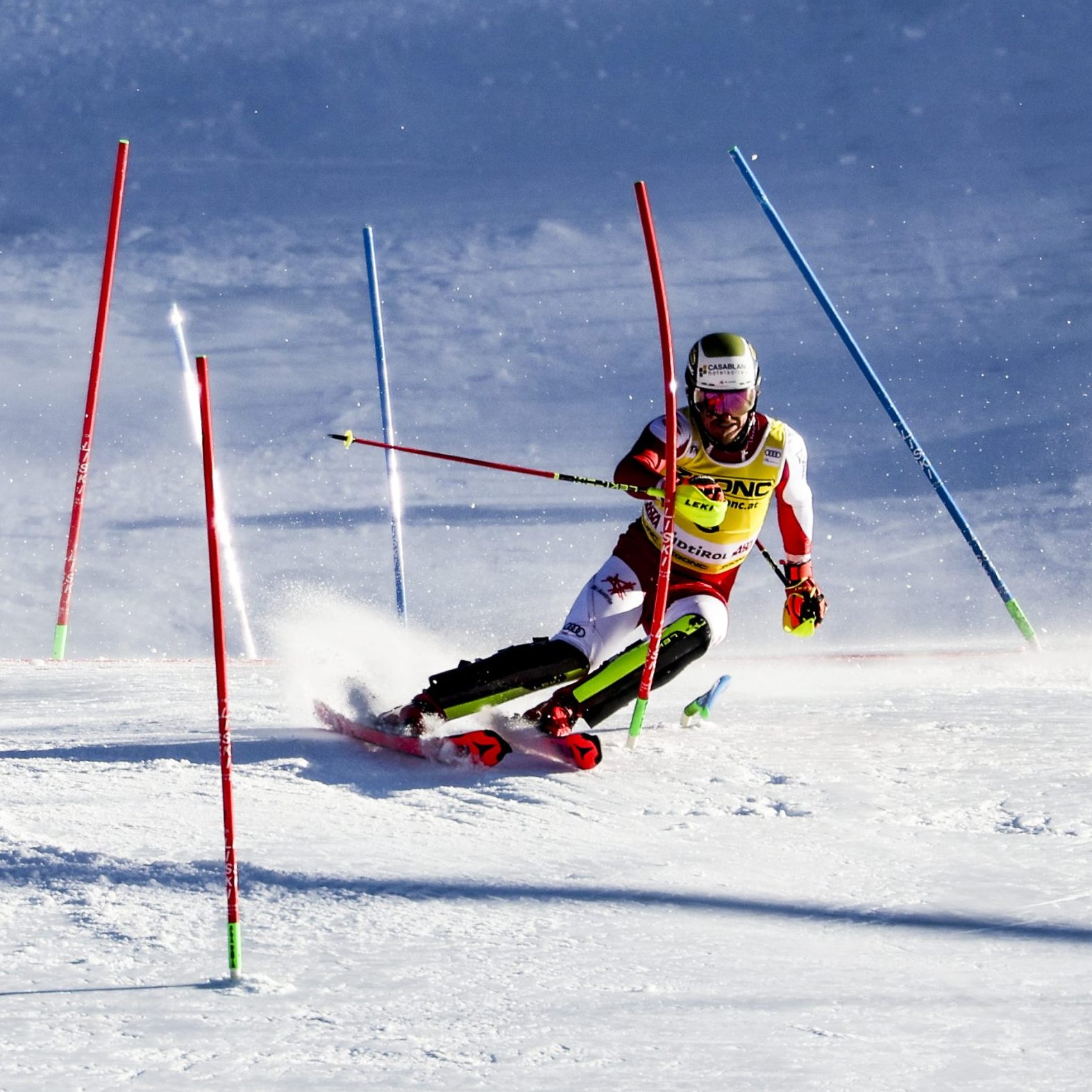 Manuel Feller, der Vorjahressieger..