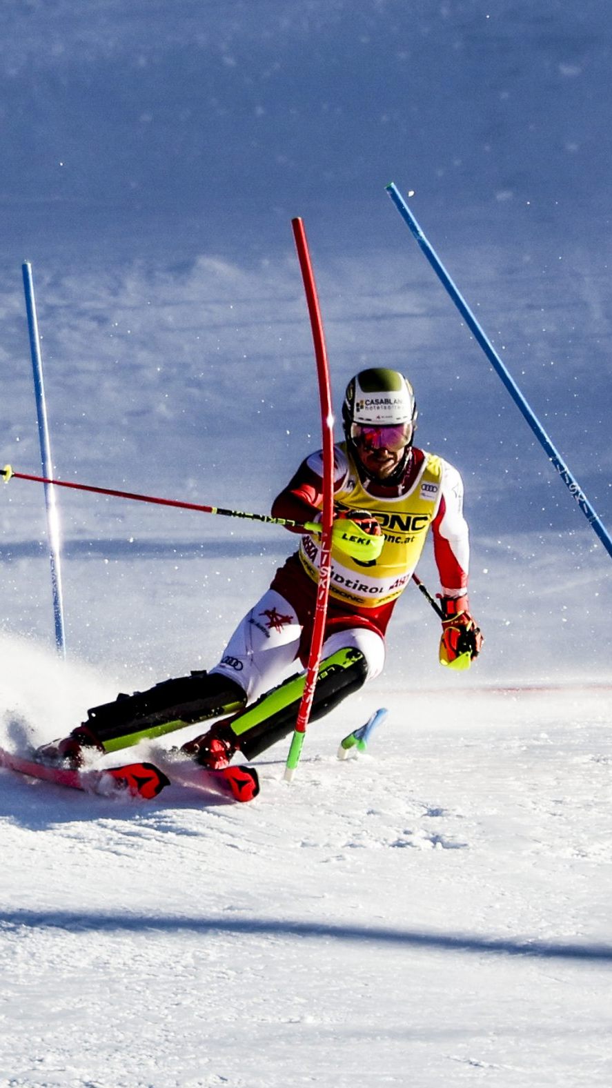 Manuel Feller, der Vorjahressieger..