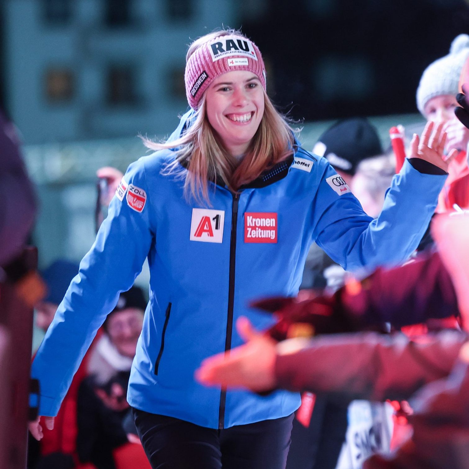 Katharina Liensberger zeigt sich vor dem Slalom in Flachau Selbstbewusst.