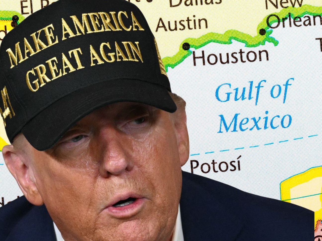 Der Golf von Mexiko soll in Zukunft der Golf von Amerika sein - zumindest wenn es nach den USA geht Der Golf von Mexiko soll in Zukunft der Golf von Amerika sein - zumindest wenn es nach den USA geht