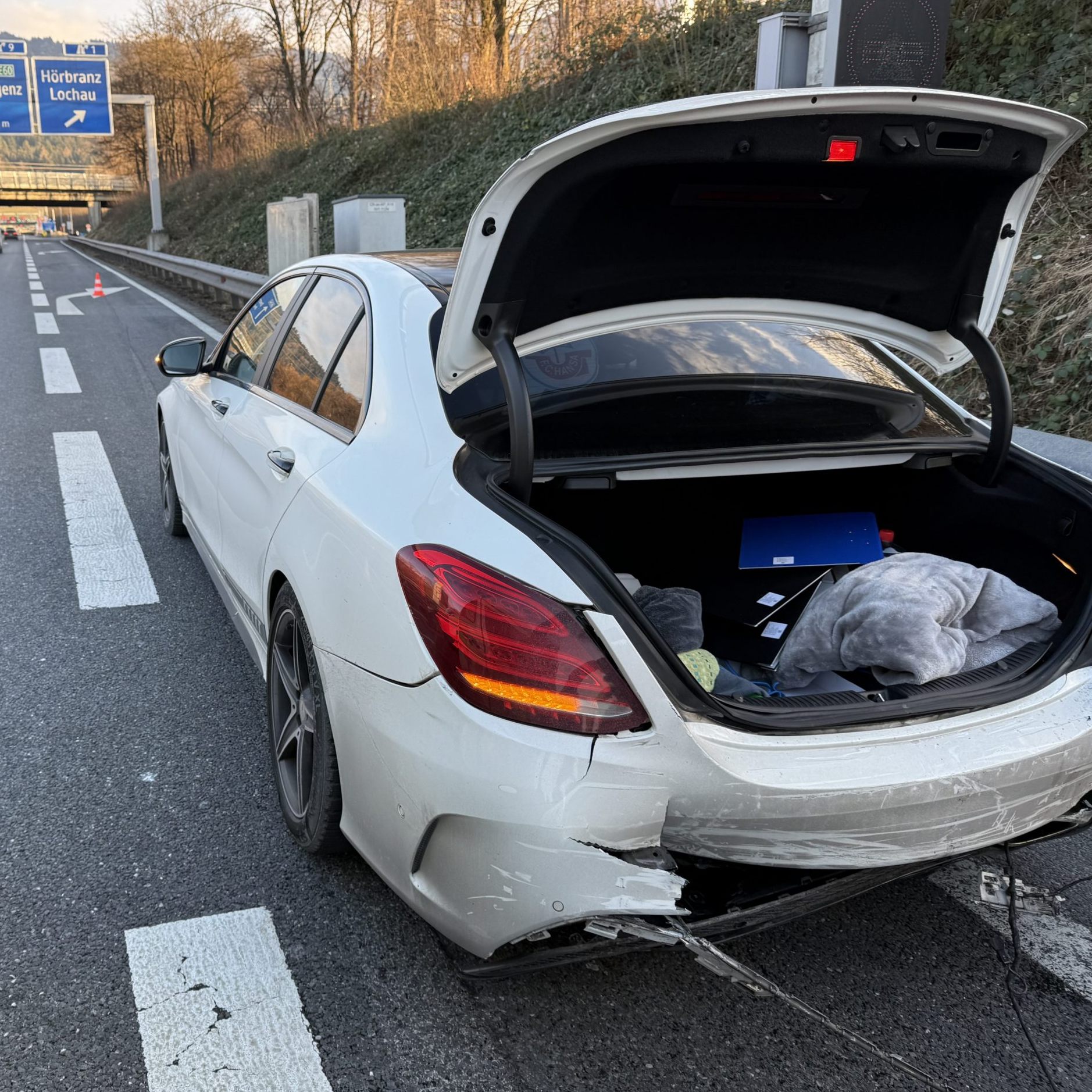 Eine Person wurde leicht verletzt