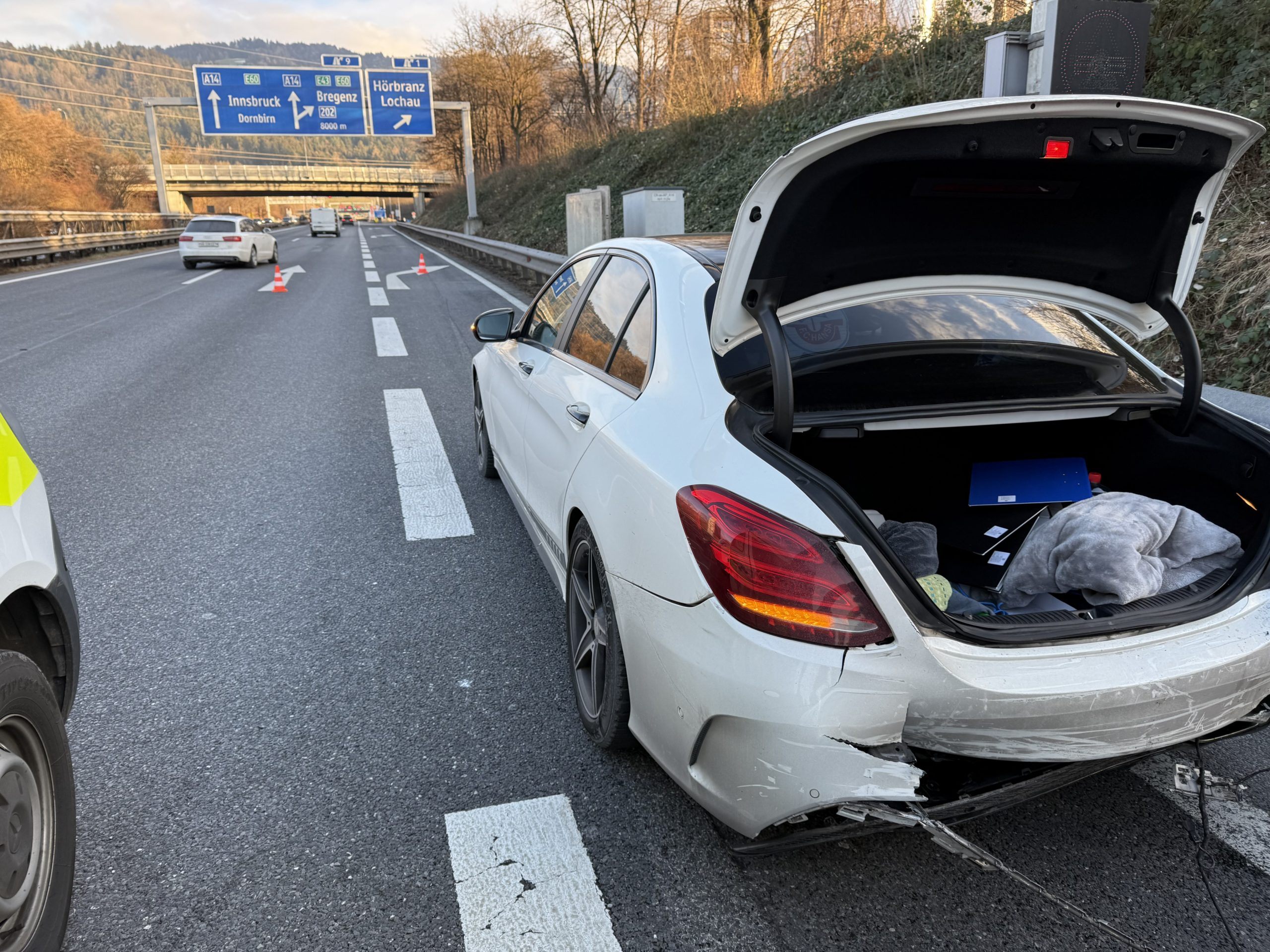 Eine Person wurde leicht verletzt