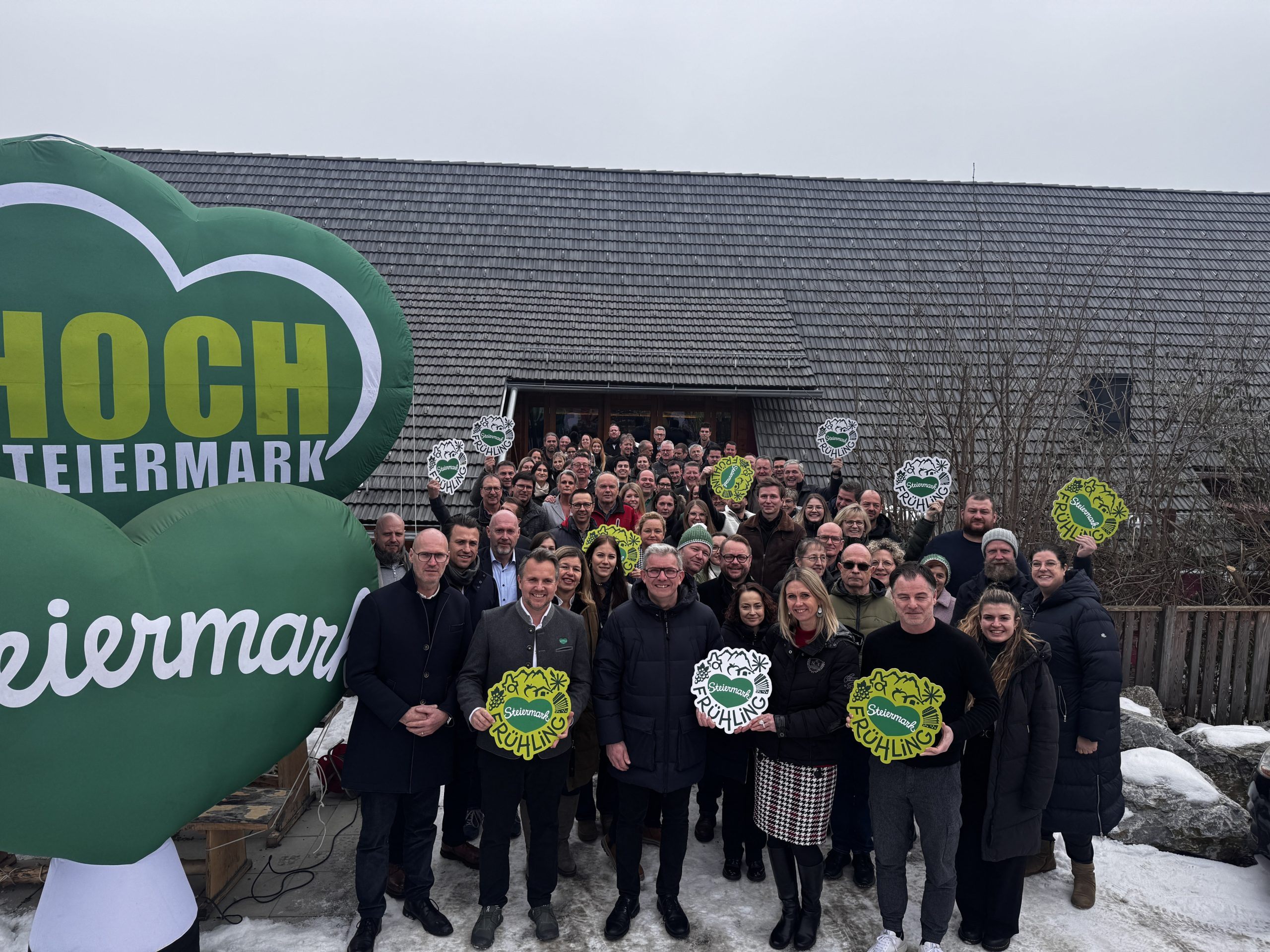 Vorbereitungen für Steiermark-Frühling am Wiener Rathausplatz laufen.
