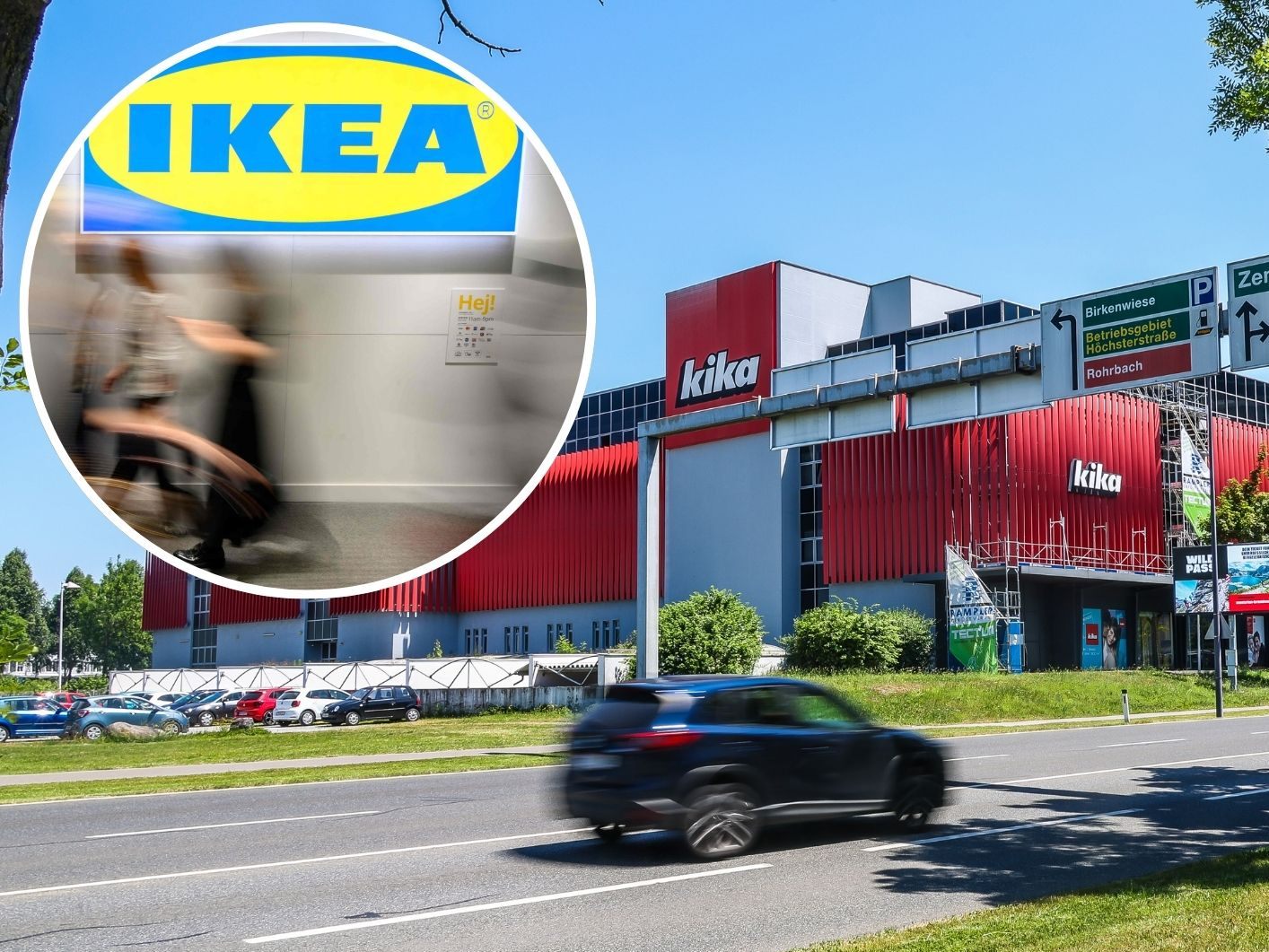 Folgt in Dornbirn bald der schwedische Möbelriese auf Kika?