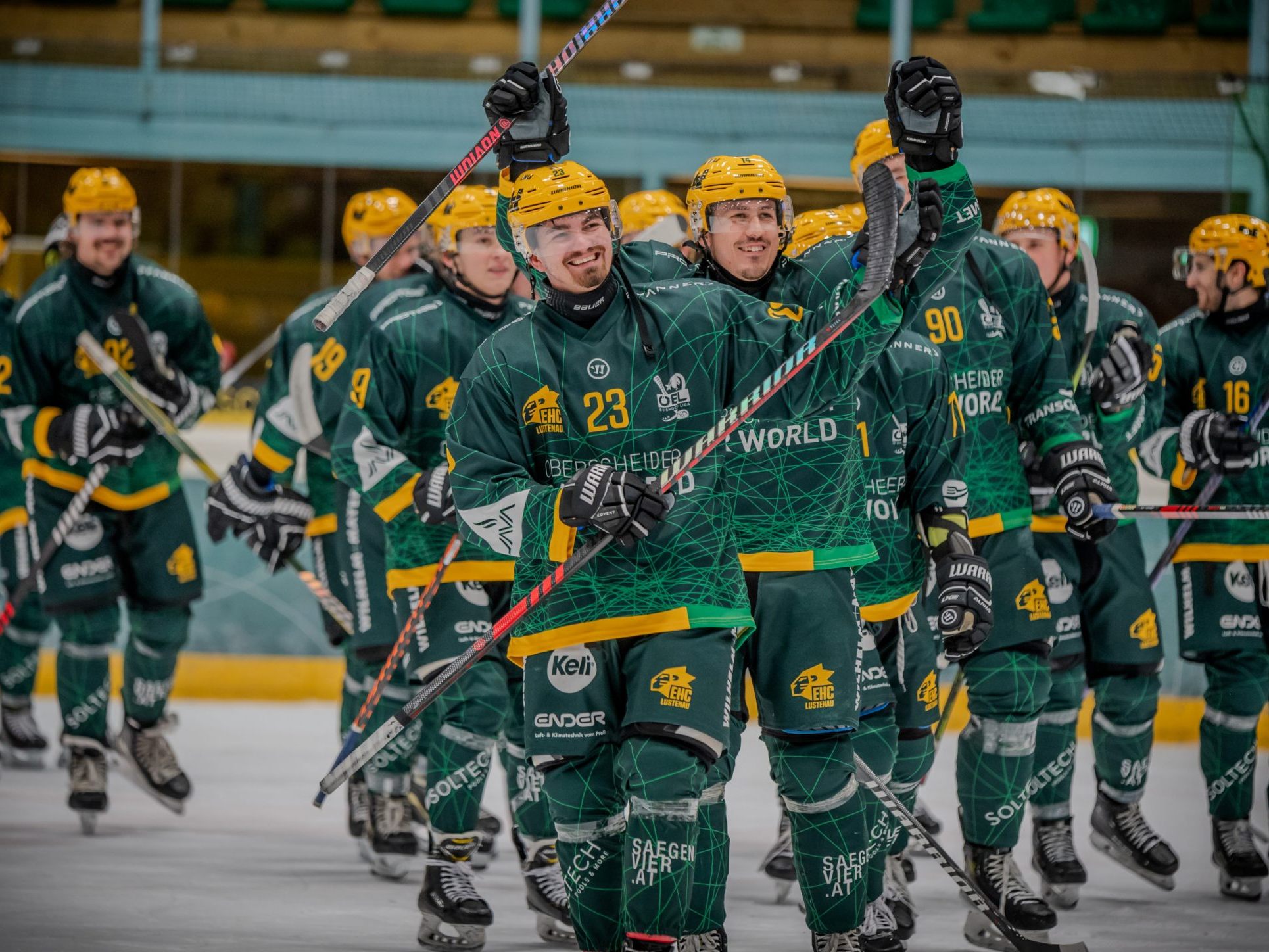 Auch im letzten Heimspiel des Grunddurchgangs möchte der EHC Lustenau jubeln