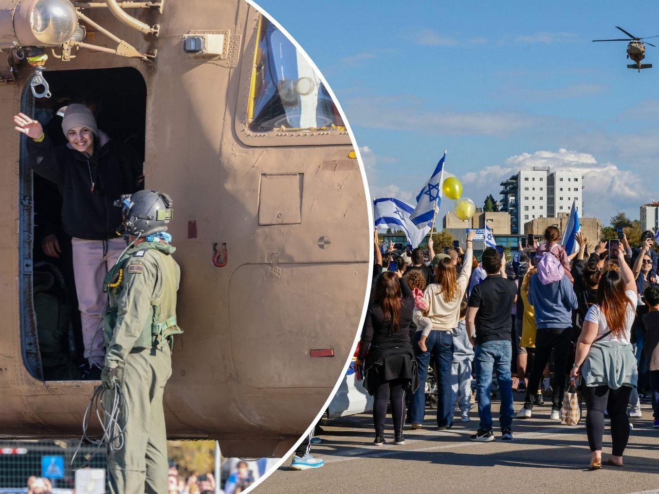 Geiselaustausch zwischen Israel und Hamas.