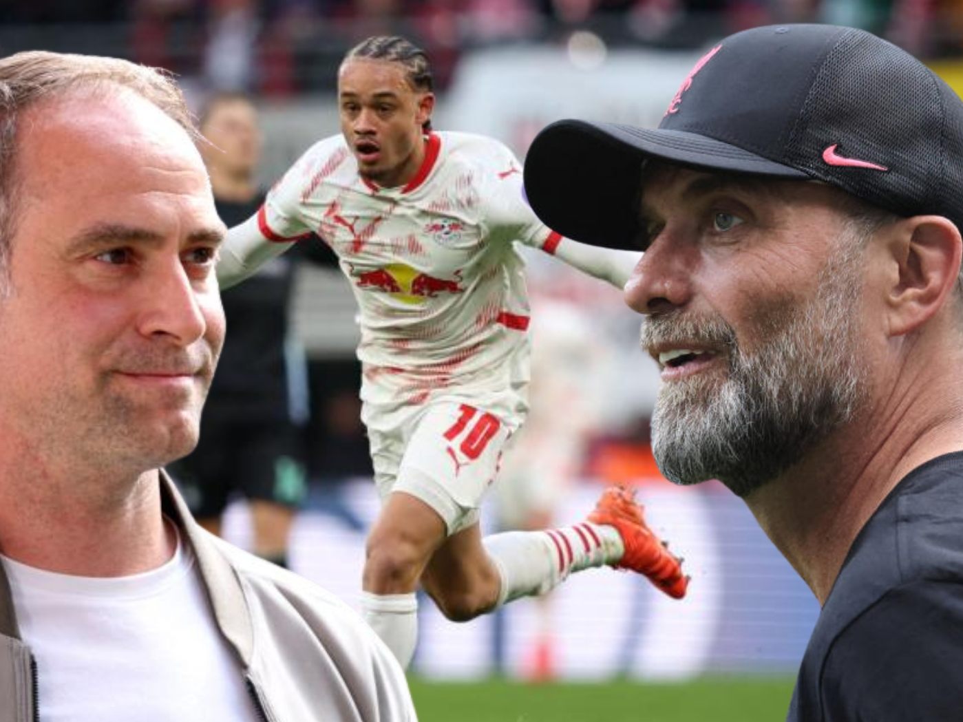 Die Vorstellung von Jürgen Klopp als "Head of Global Soccer" von Red Bull findet mit dem CEO Oliver Mintzlaff statt. Die Vorstellung von Jürgen Klopp als "Head of Global Soccer" von Red Bull findet mit dem CEO Oliver Mintzlaff statt.