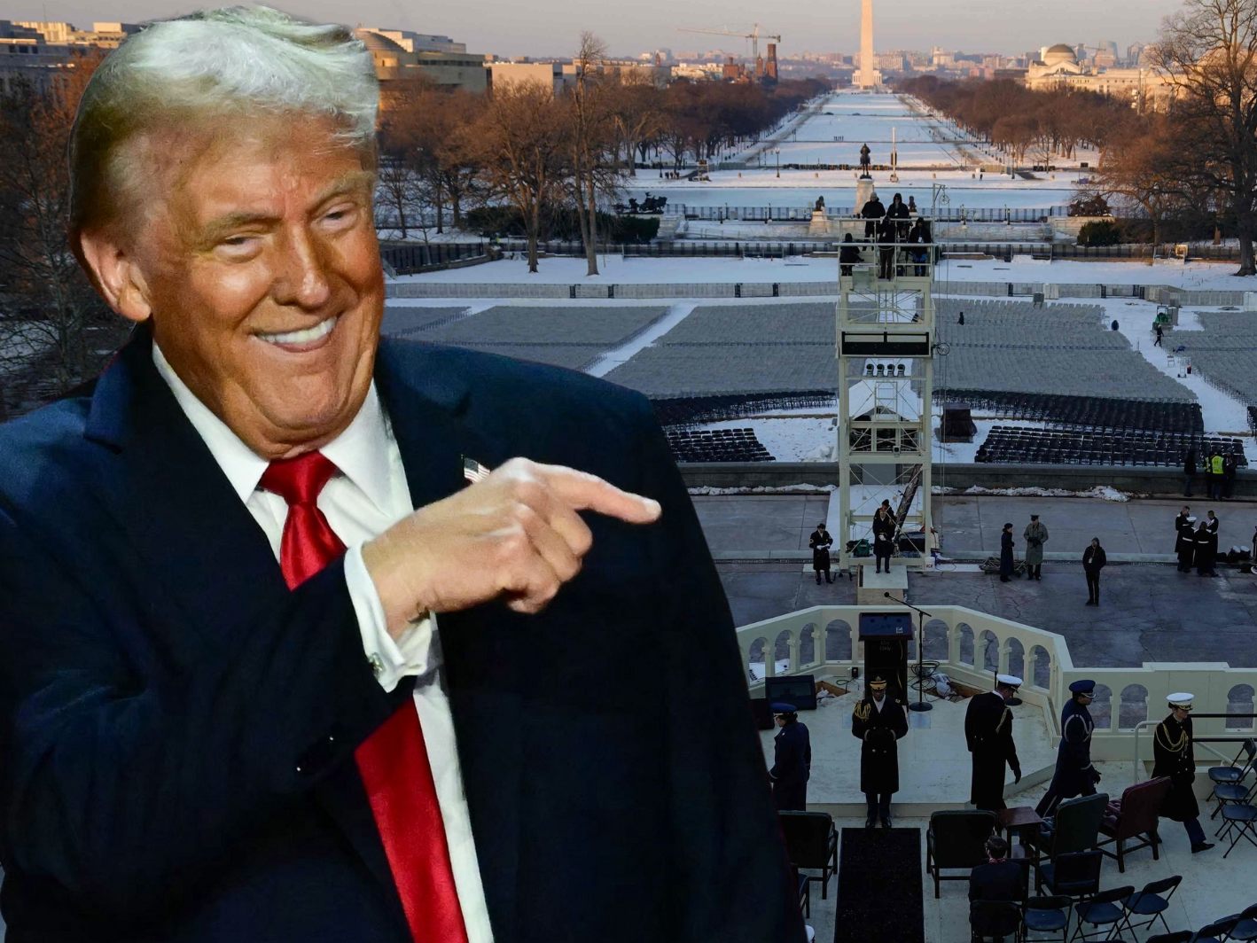 Hunderttausende Schaulustige erwartet - Trump will gleich zahlreiche Dekrete unterzeichnen. Hunderttausende Schaulustige erwartet - Trump will gleich zahlreiche Dekrete unterzeichnen.