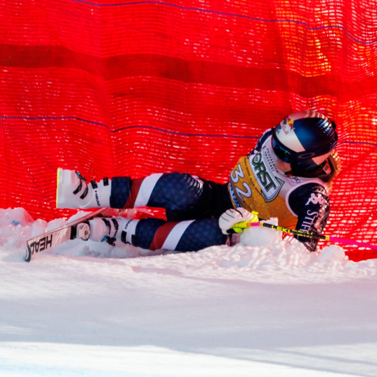 Sorge um das Knie von Lindsey Vonn