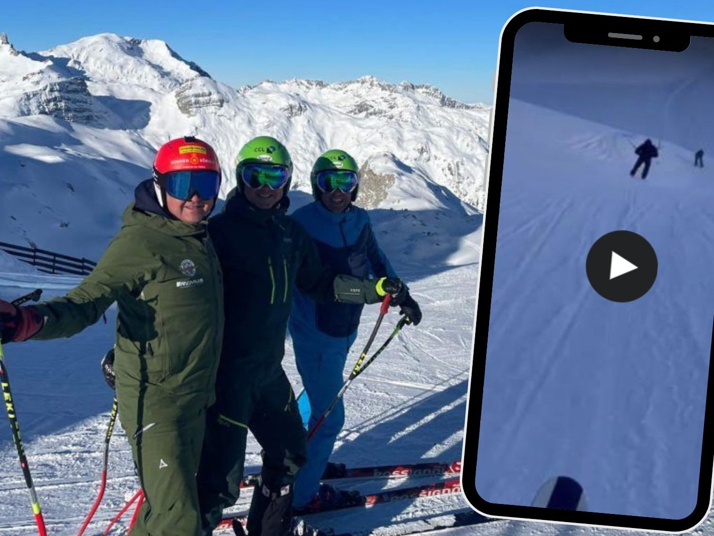 Thomas Kofler vom Schneggerei Racing Team testete die Strecke.