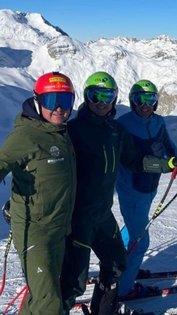 Thomas Kofler vom Schneggerei Racing Team testete die Strecke.