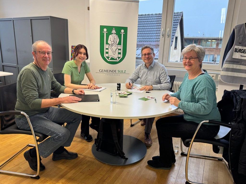 Als erste Gemeinde in Vorarlberg. Als erste Gemeinde in Vorarlberg.