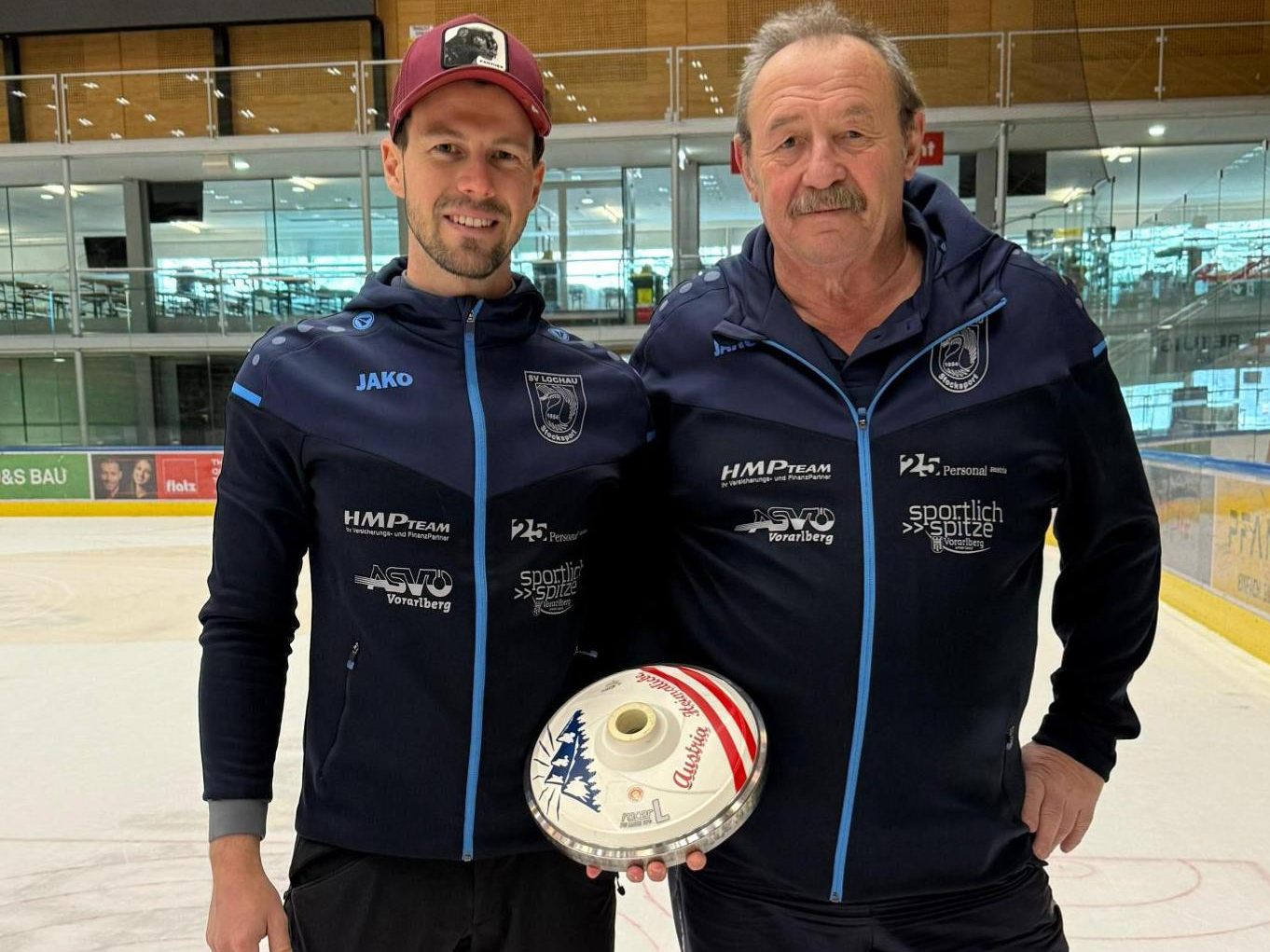 Abraham Sohm und Wilfried Mallin