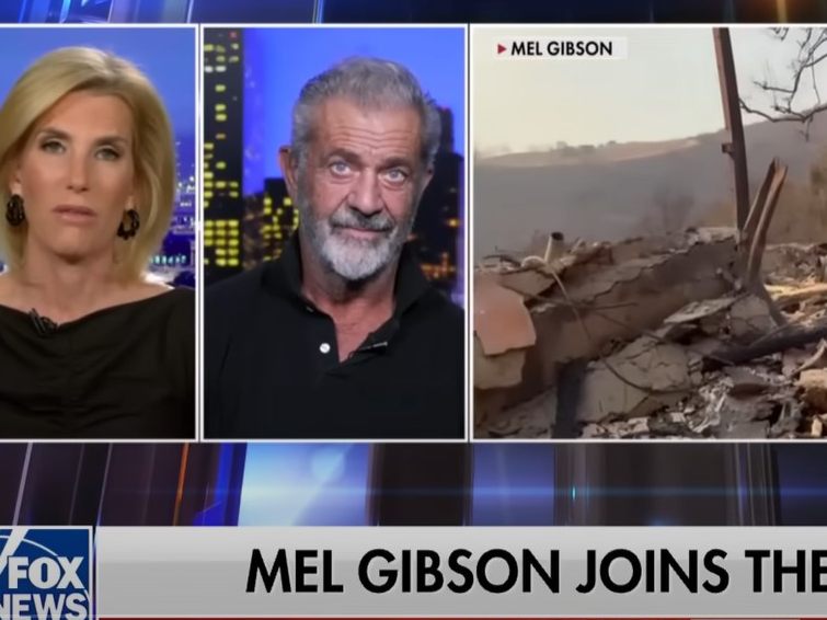 Mel Gibson im Fox-Interview.