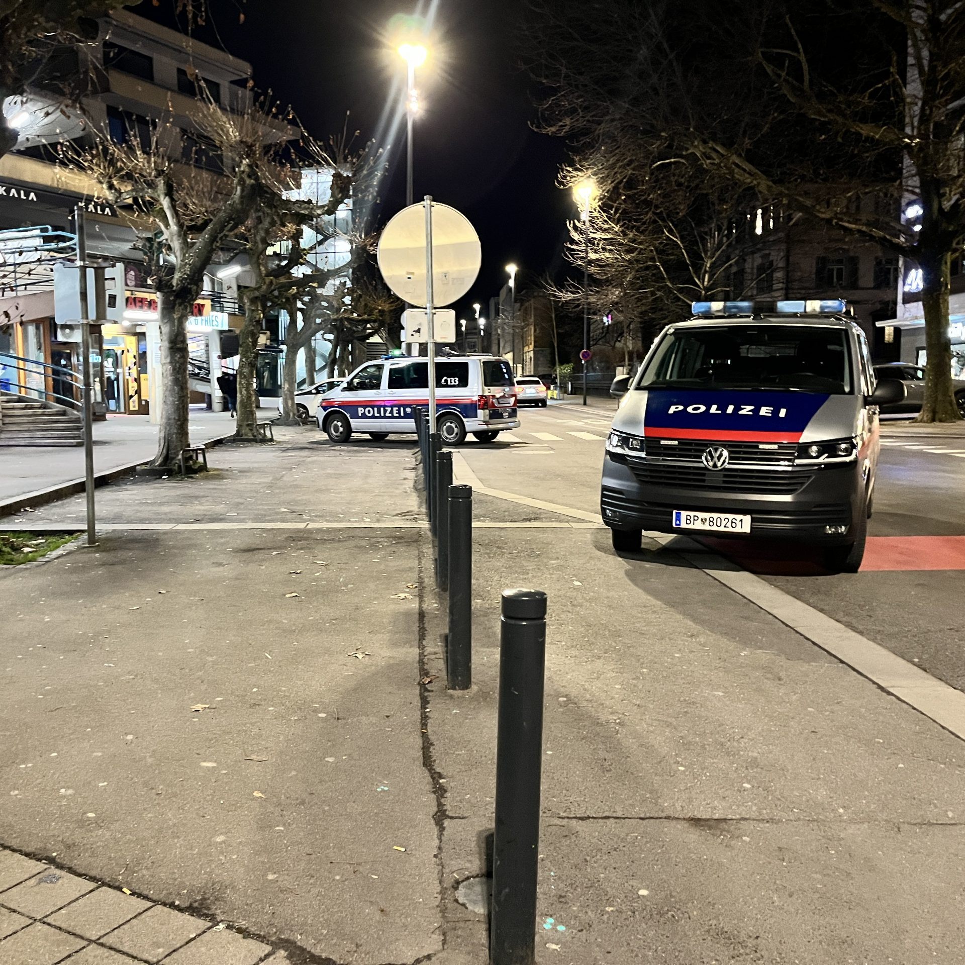 Am Mittwochabend kam es erneut zu einem Einsatz am Bahnhof Dornbirn.