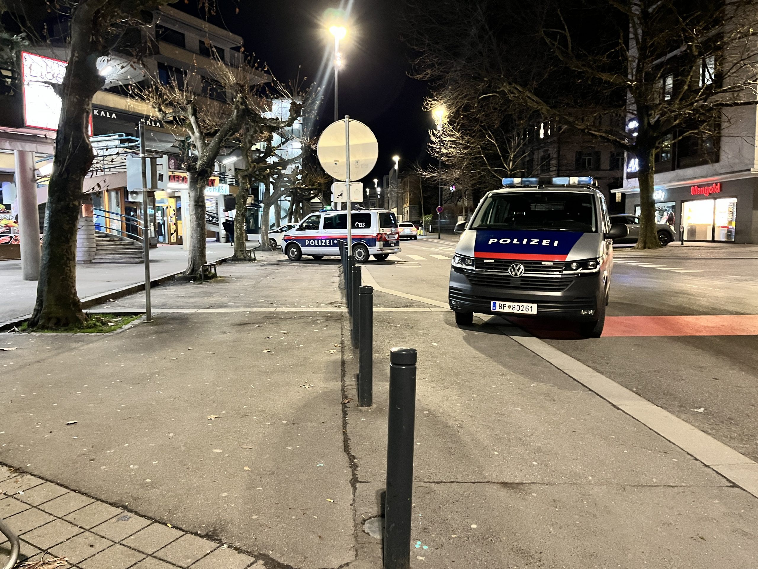 Am Mittwochabend kam es erneut zu einem Einsatz am Bahnhof Dornbirn.