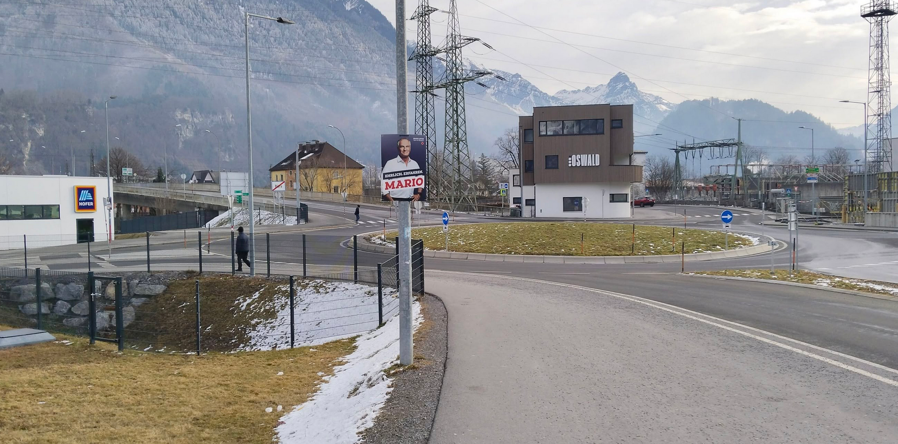 Wahlplakate Mario Leiter Bürs Wahlplakate Mario Leiter Bürs