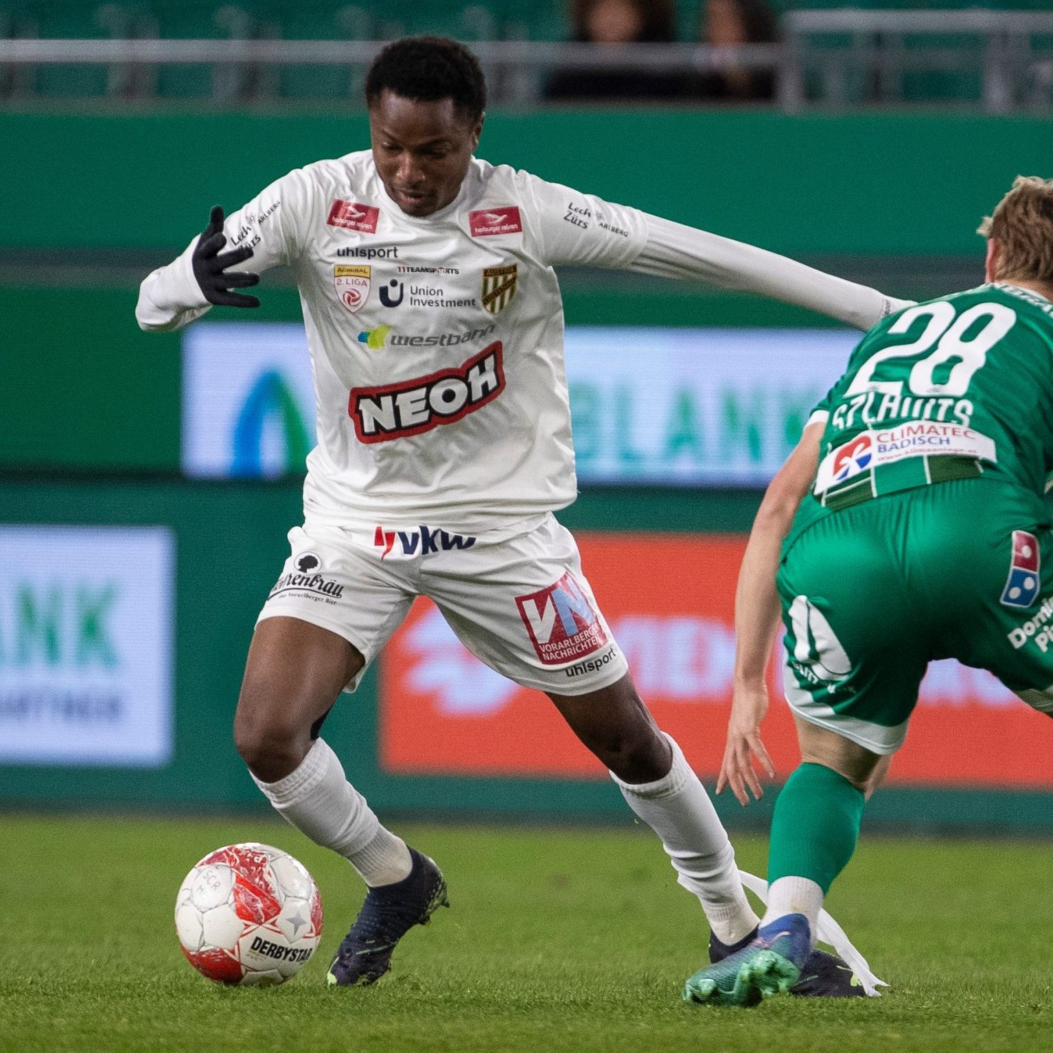 Kein Tor und kein Punkt für Austria Lustenau in Wien.