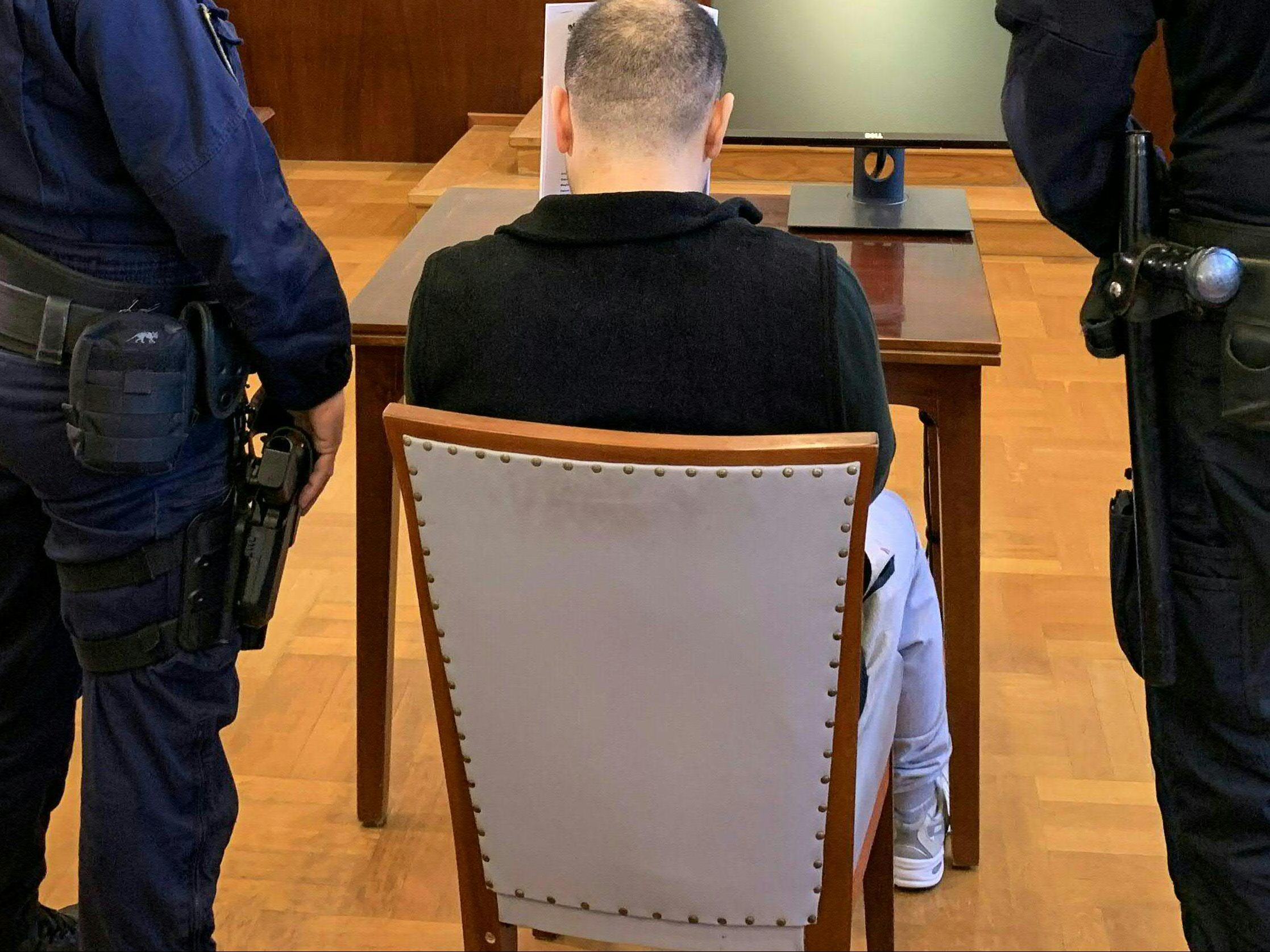 Der Mann bekannte sich schuldig.