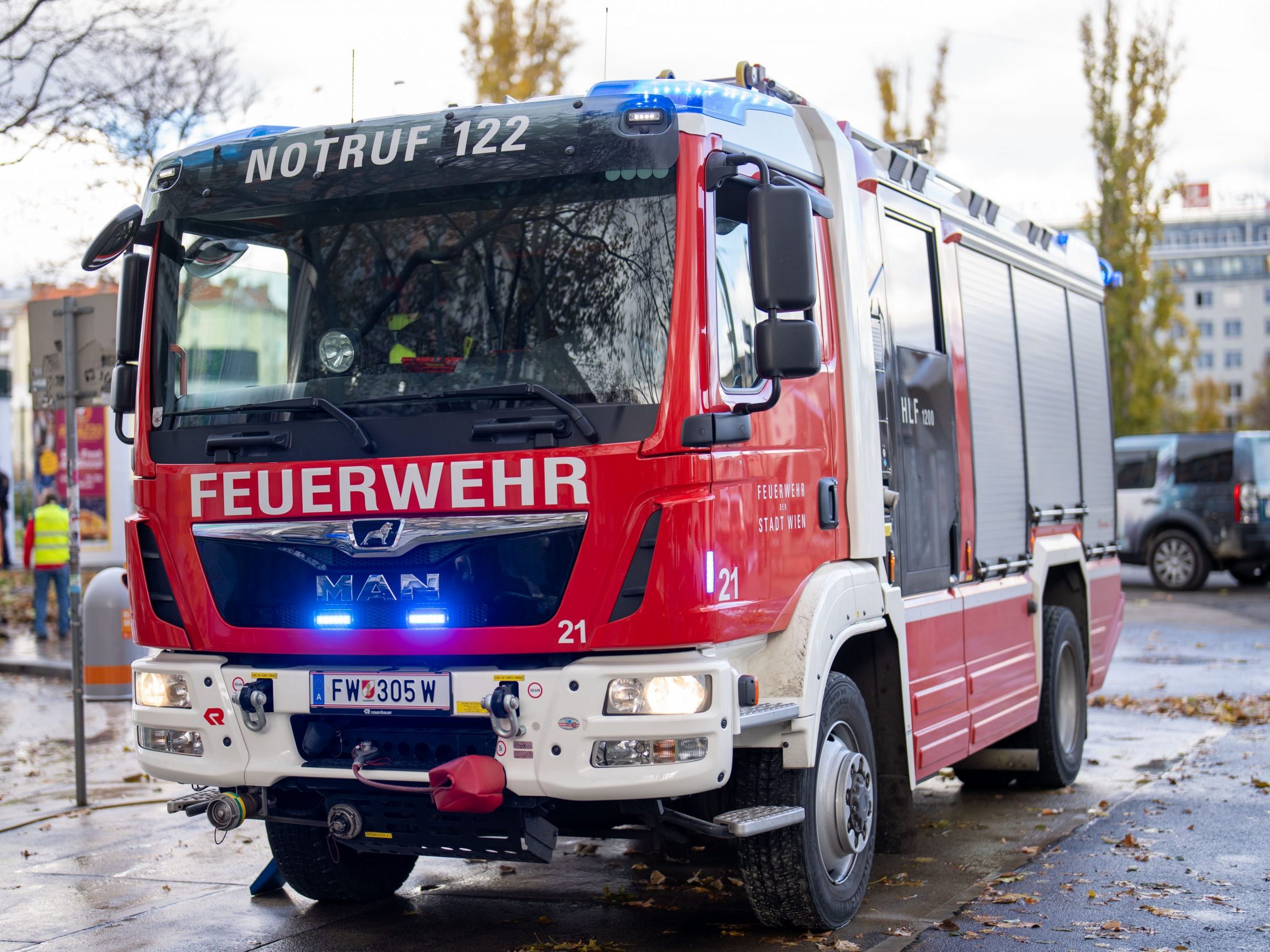 Die Wiener Berufsfeuerwehr konnte den Brand rasch löschen. Die Wiener Berufsfeuerwehr konnte den Brand rasch löschen.