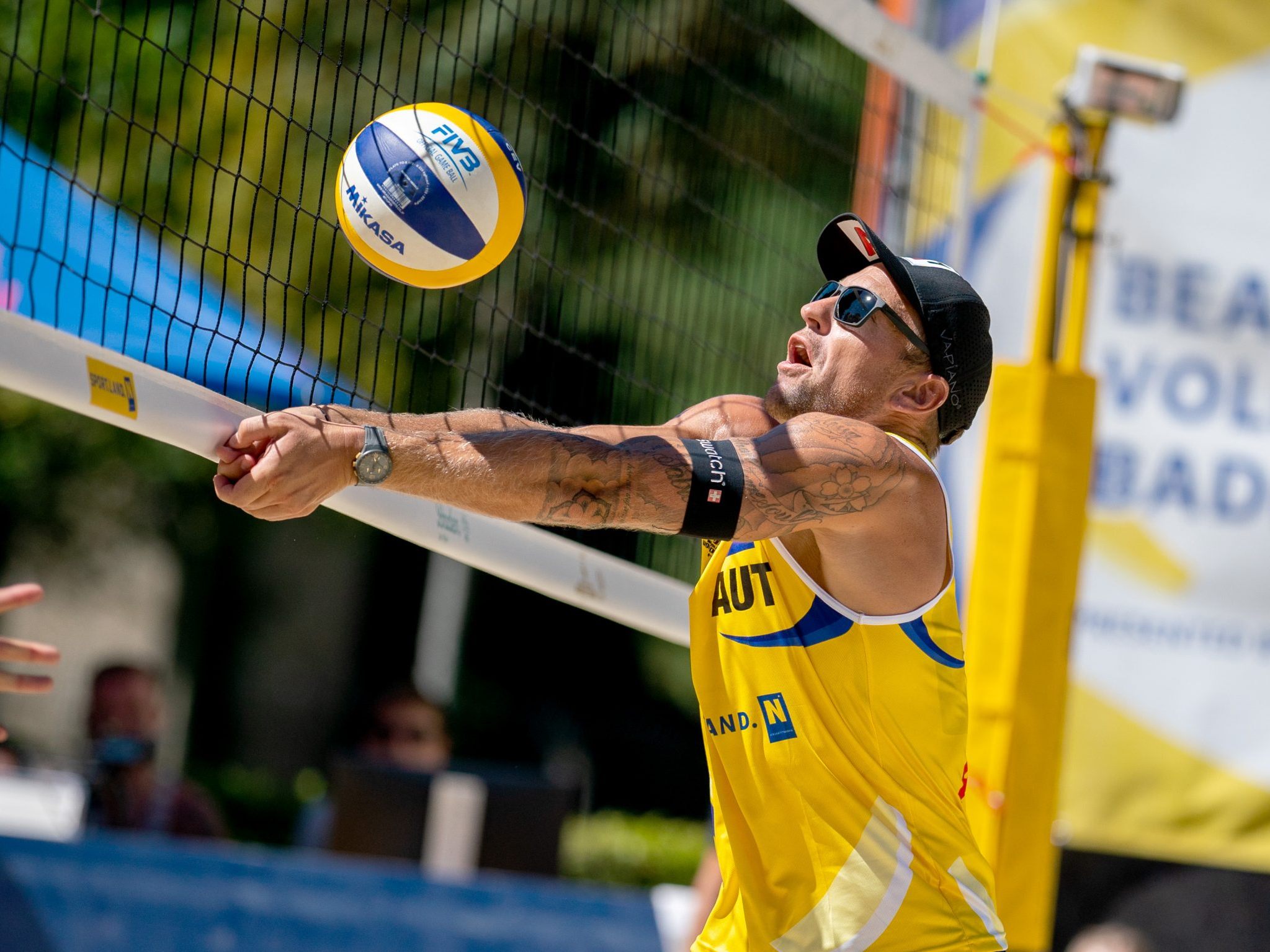 In Baden wird heuer wieder Beachvolleyball gespielt. In Baden wird heuer wieder Beachvolleyball gespielt.