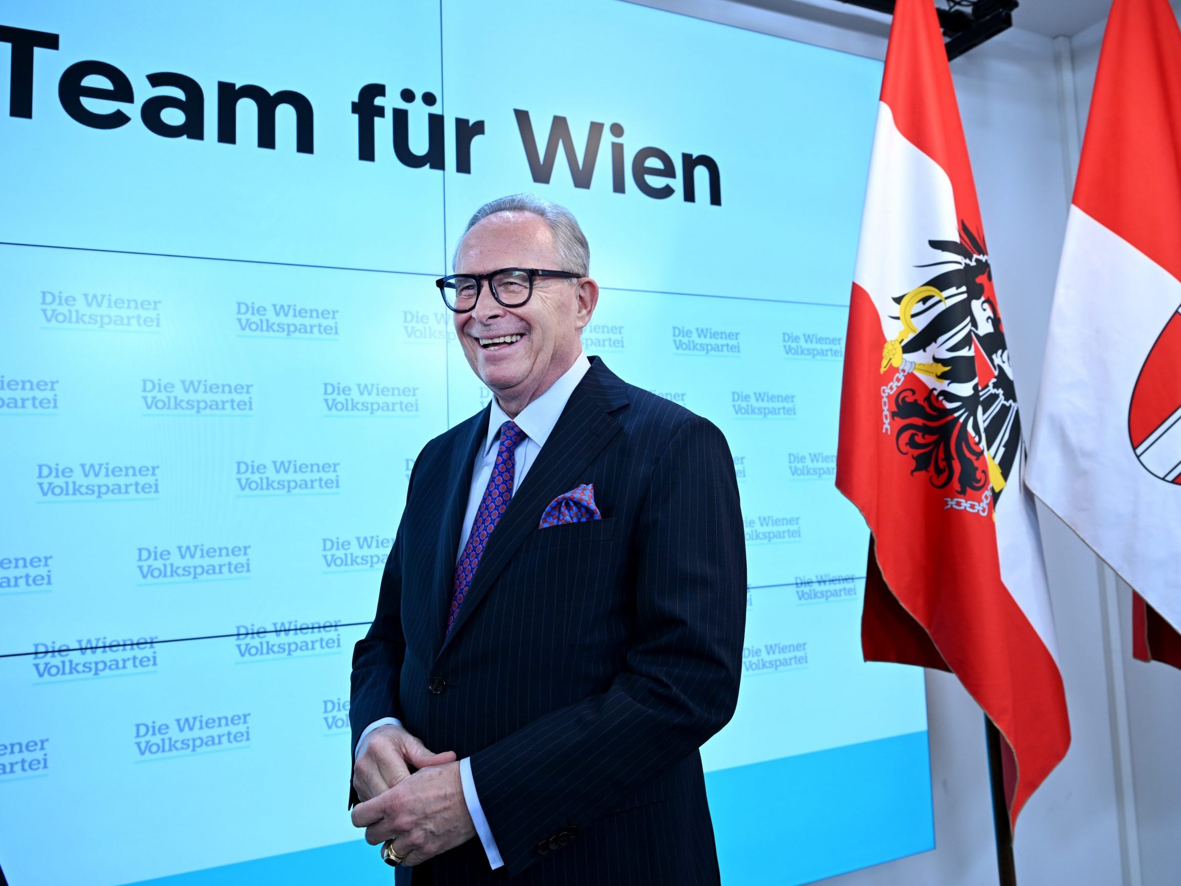 "Wir wollen in Regierungsverantwortung kommen", sagte der Listenerste am Montag in einer Pressekonferenz.