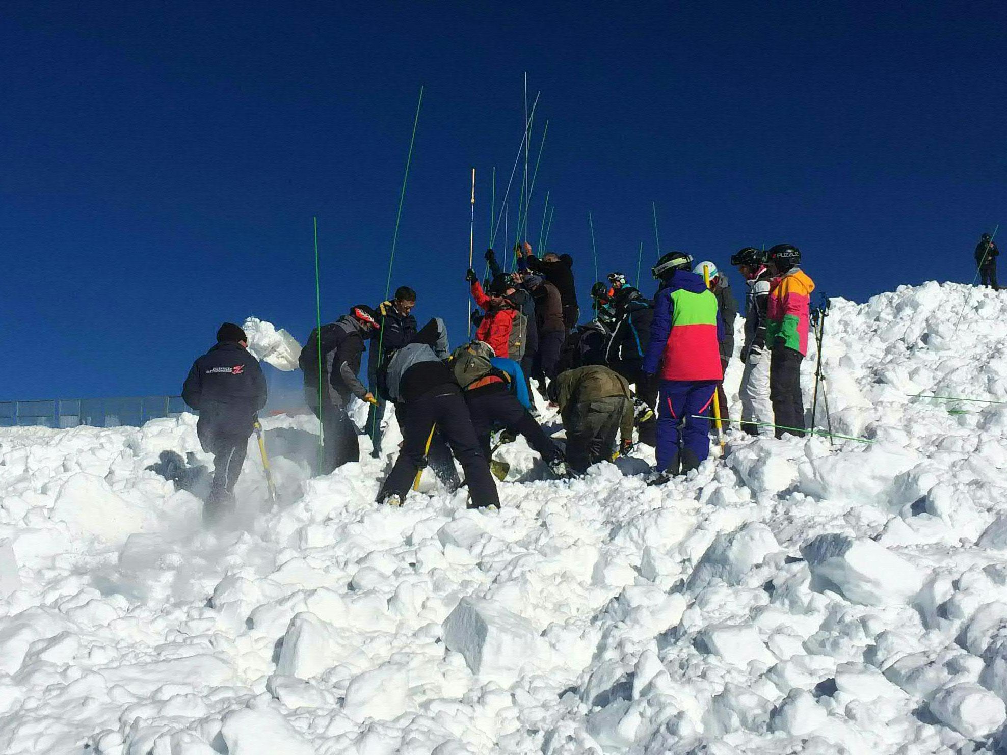 // Bereits am vergangenen Donnerstag - Deutscher Skifahrer war tags zuvor von Schneebrett erfasst