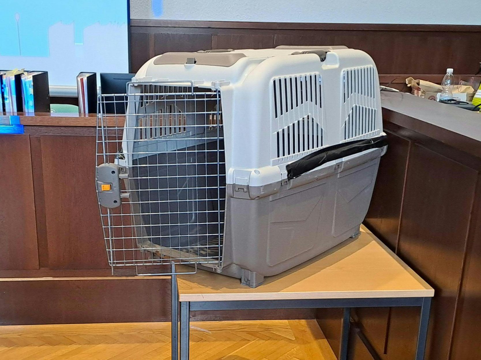 Im Hundebox-Fall wurde ein erneuter Vorhabensbericht übermittelt.