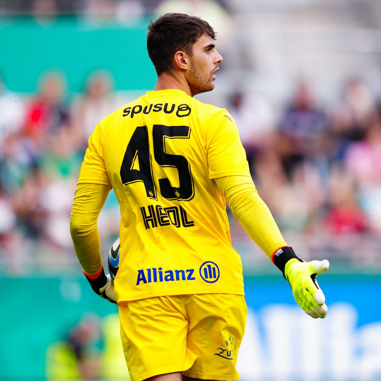 Rapid-Goalie Hedl wurde für ein Spiel gesperrt.