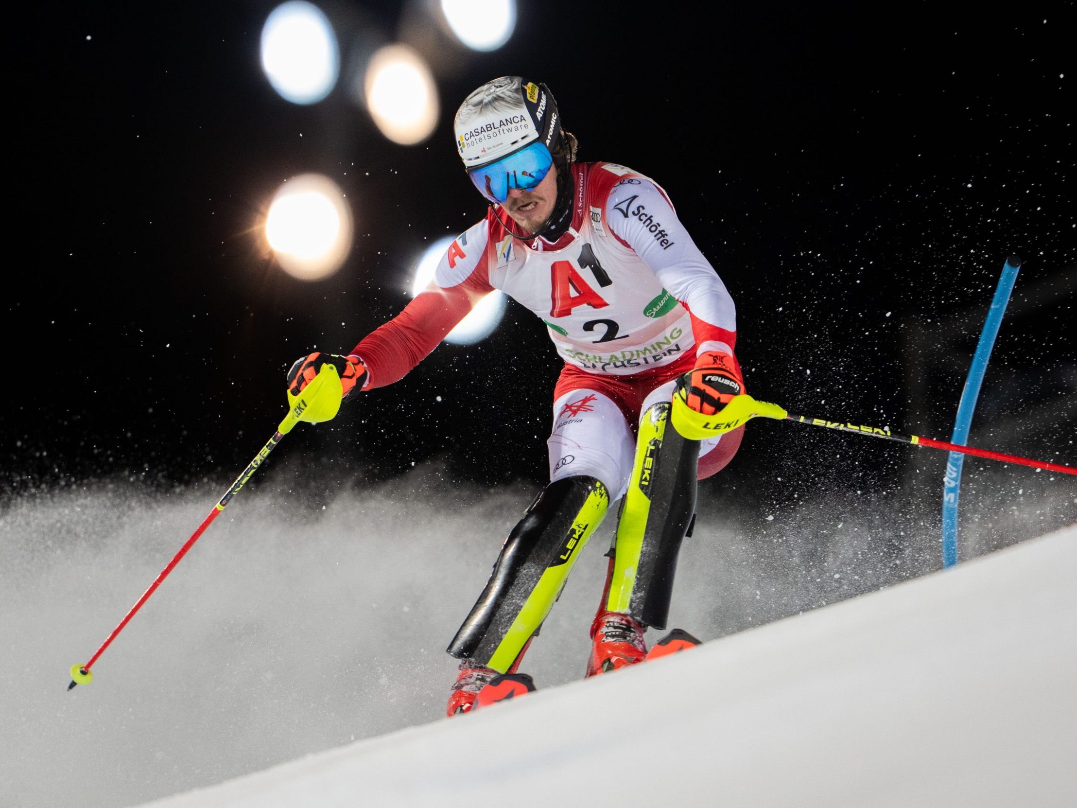 Manuel Feller geht mit Vincent Kriechmayr an den Start. Manuel Feller geht mit Vincent Kriechmayr an den Start.