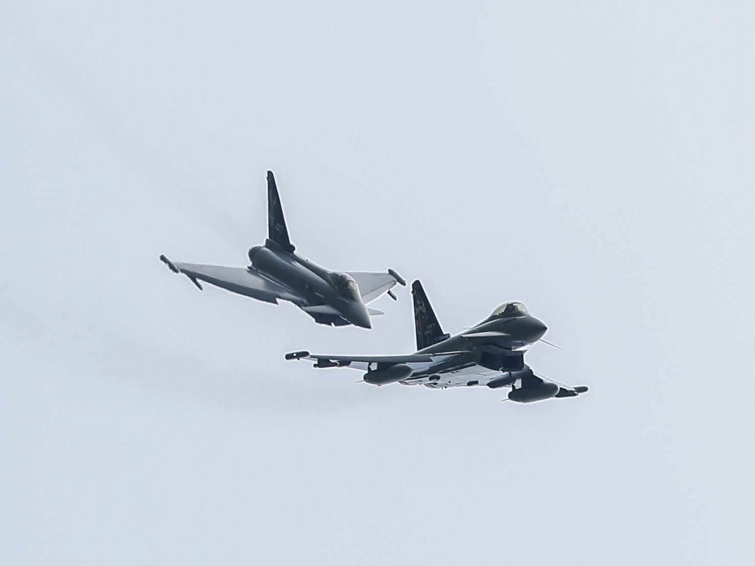 Die Eurofighter bekommen ab diesem Jahr ein Nacht-Update.