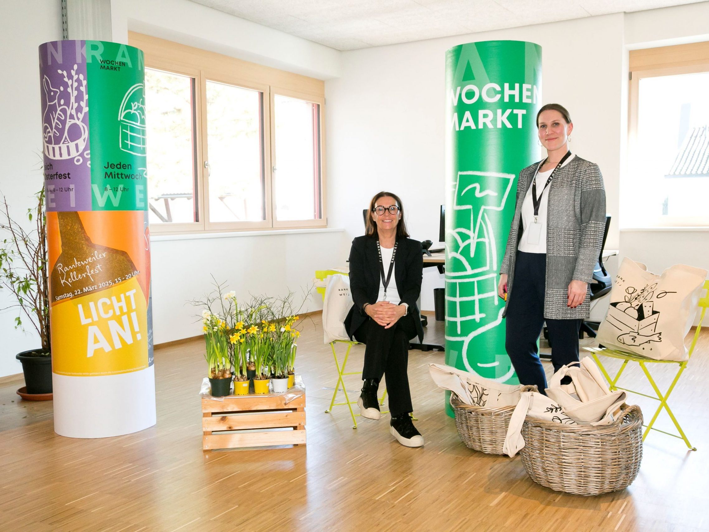 Das Gemeindehaus präsentierte sich.