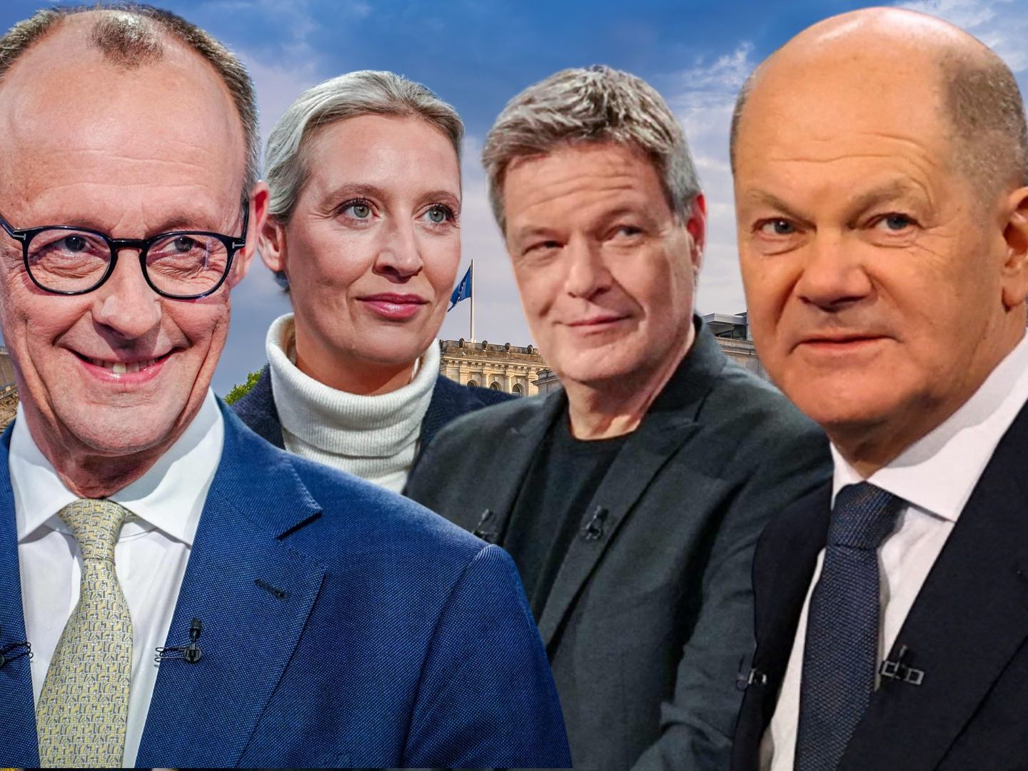 LIVE von der Bundestagswahl in Deutschland: Wahltag und Ergebnis.