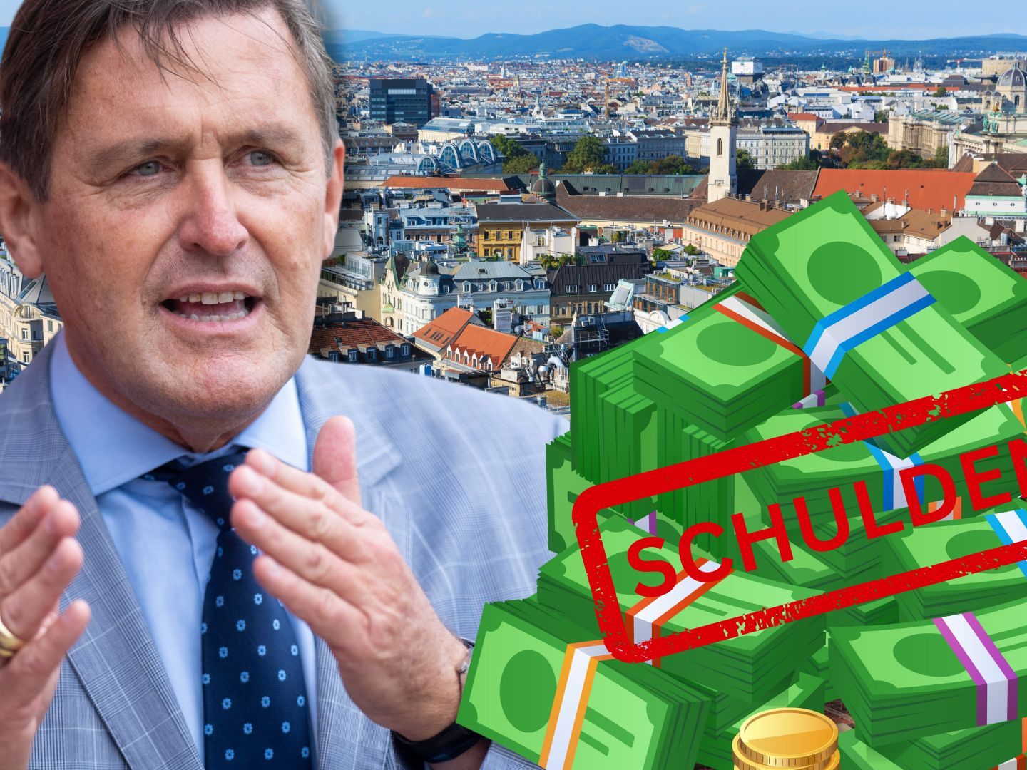 2025 wird man in Sachen Defizit laut Hanke über der Prognose liegen. 2025 wird man in Sachen Defizit laut Hanke über der Prognose liegen.
