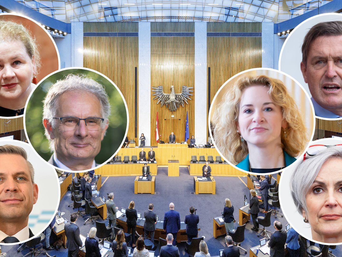 Die neue Regierung bringt auch eine Rochade bei den Ministerposten und damit neue Gesichter. Die neue Regierung bringt auch eine Rochade bei den Ministerposten und damit neue Gesichter.