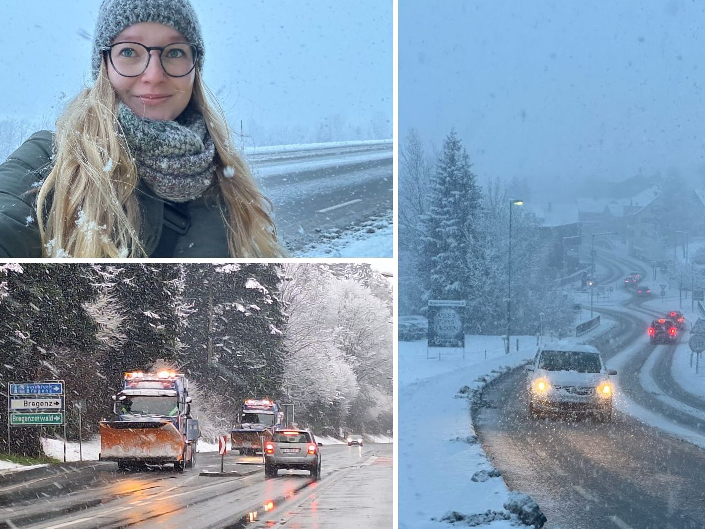 So winterlich zeigt sich Vorarlberg aktuell.